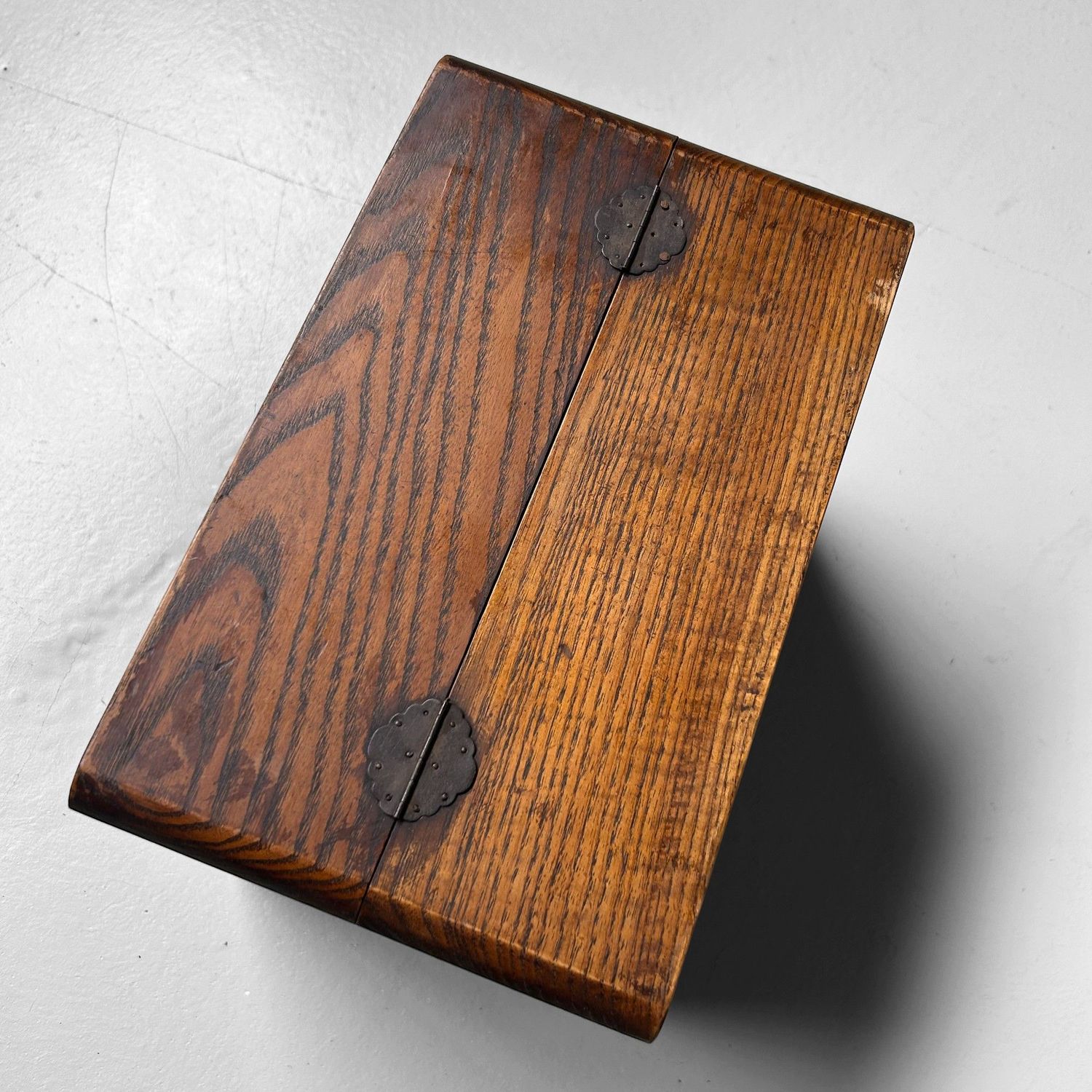 1950s Japanese Sewing Box (Haribako) - Vintage Storage Piece.