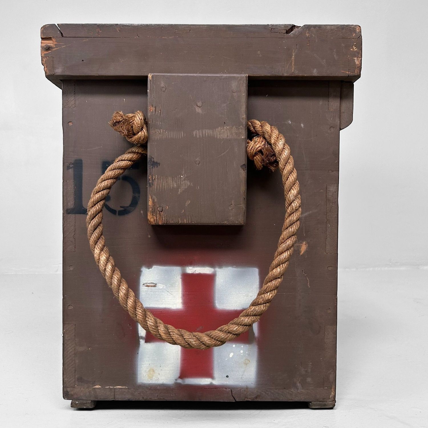 Authentic WWII Japanese Medical Supply Chest.