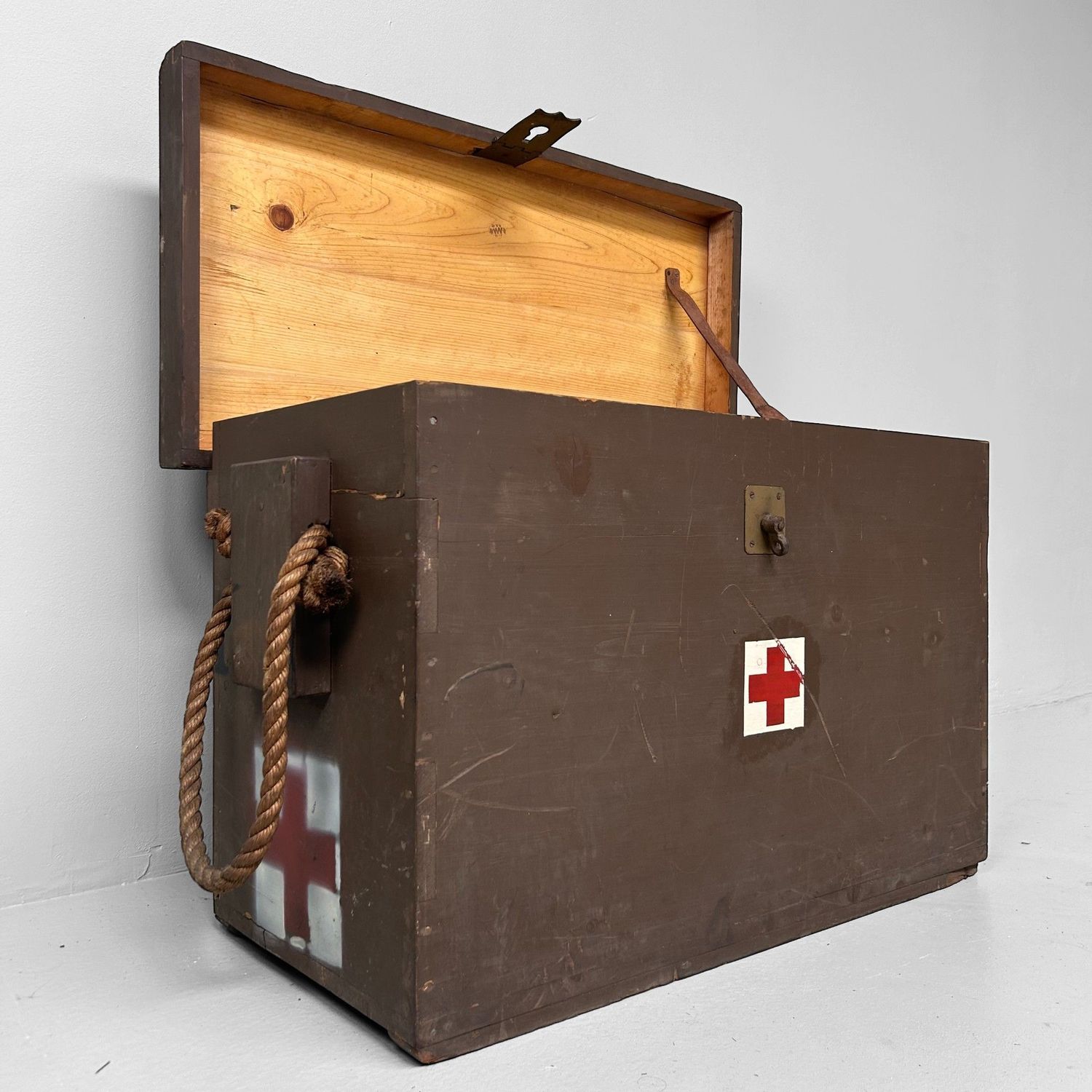 Authentic WWII Japanese Medical Supply Chest.