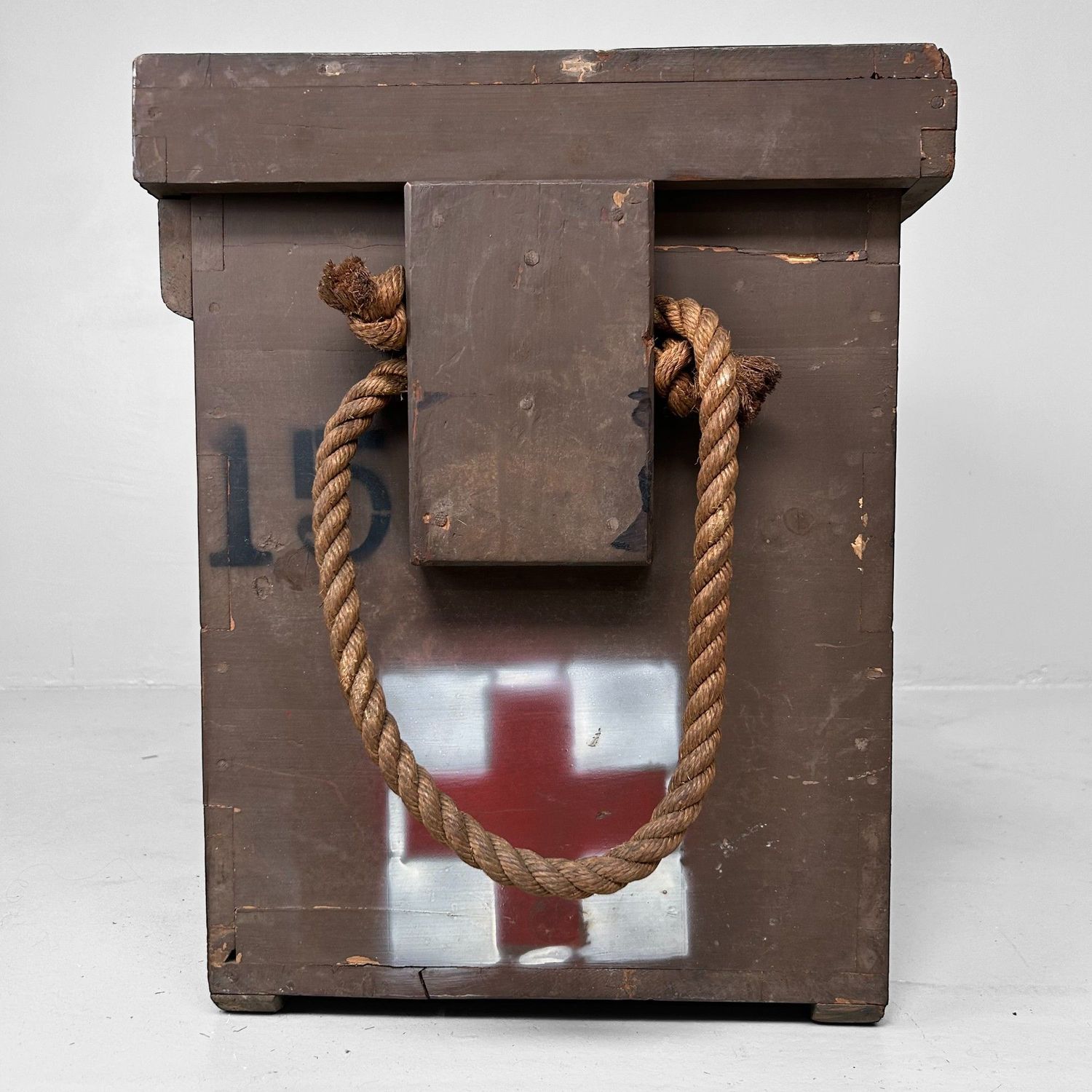 Authentic WWII Japanese Medical Supply Chest.