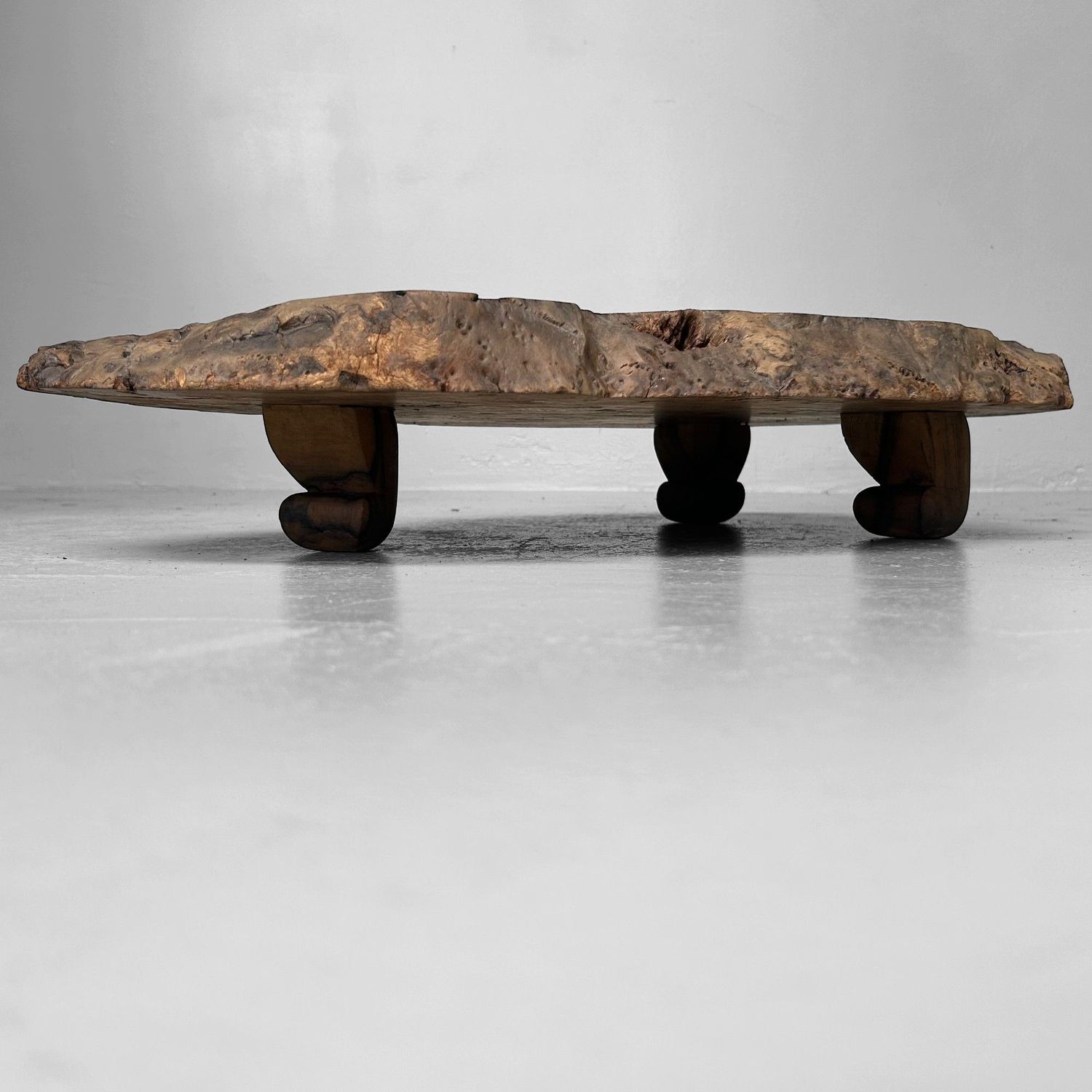 Wabi-Sabi Low Tree Table, Meji Era, Japan.