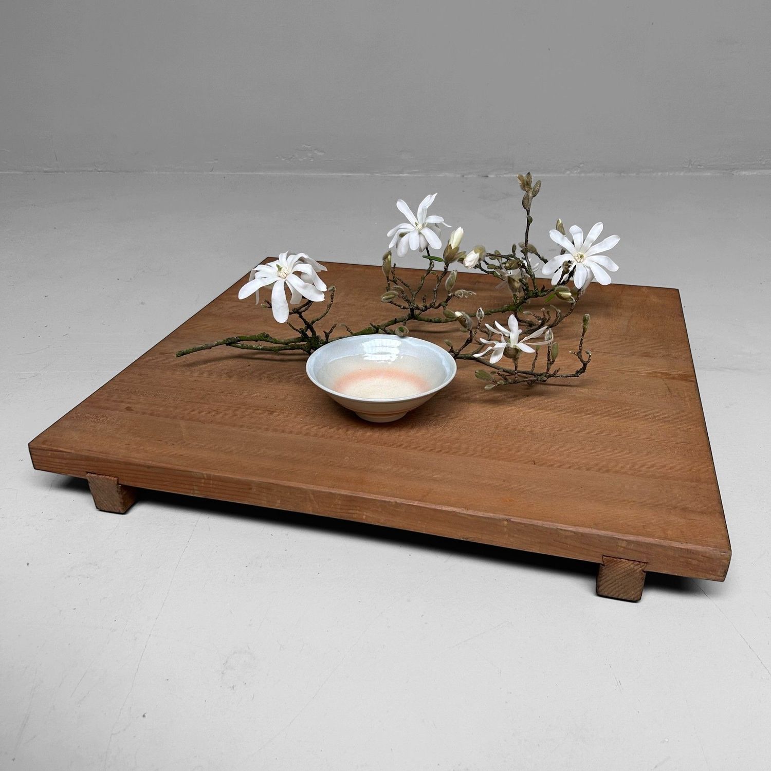 Lage Houten Tafel, 'Cutting Board', Taishō periode, Japan.