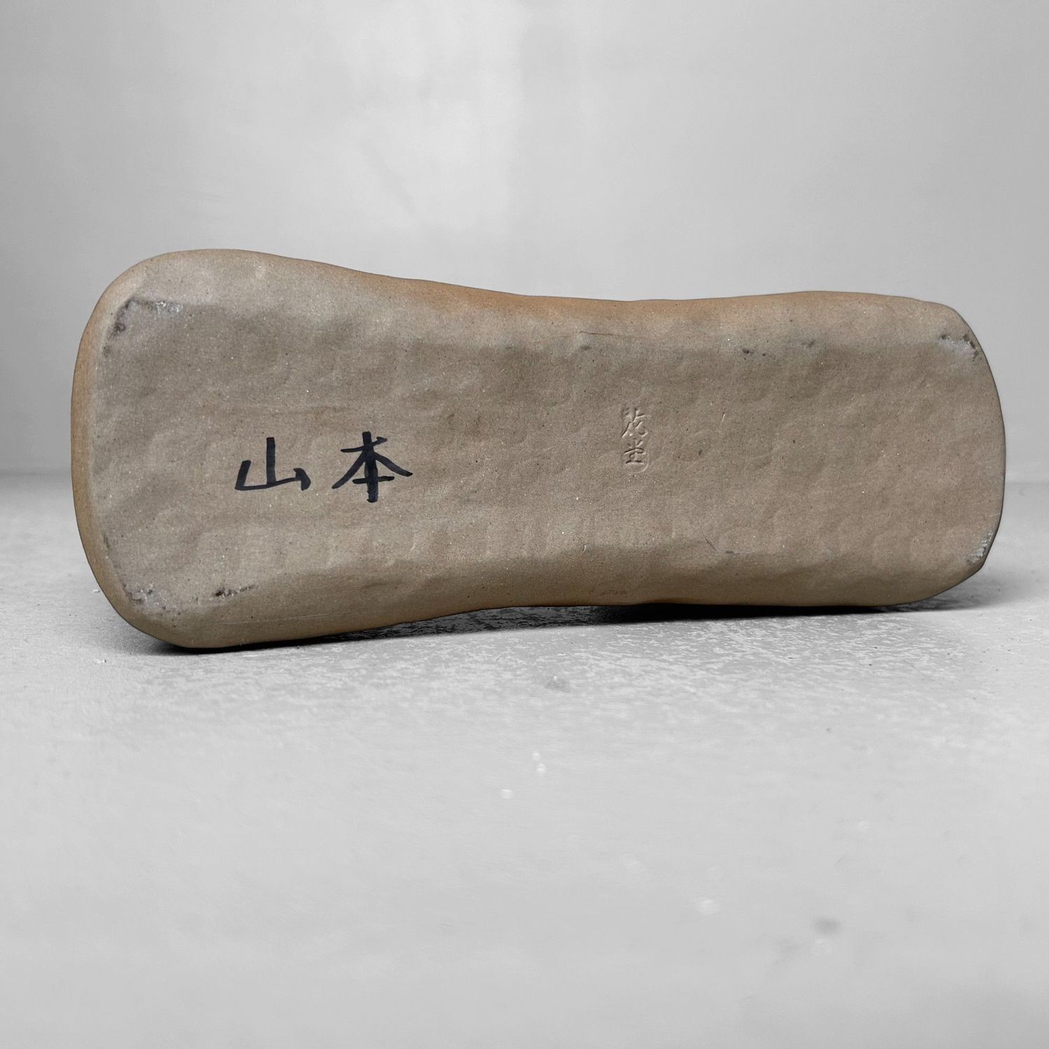 Minimalistische Keramieken Ikebana Vaas, Jaren 70, Japan.