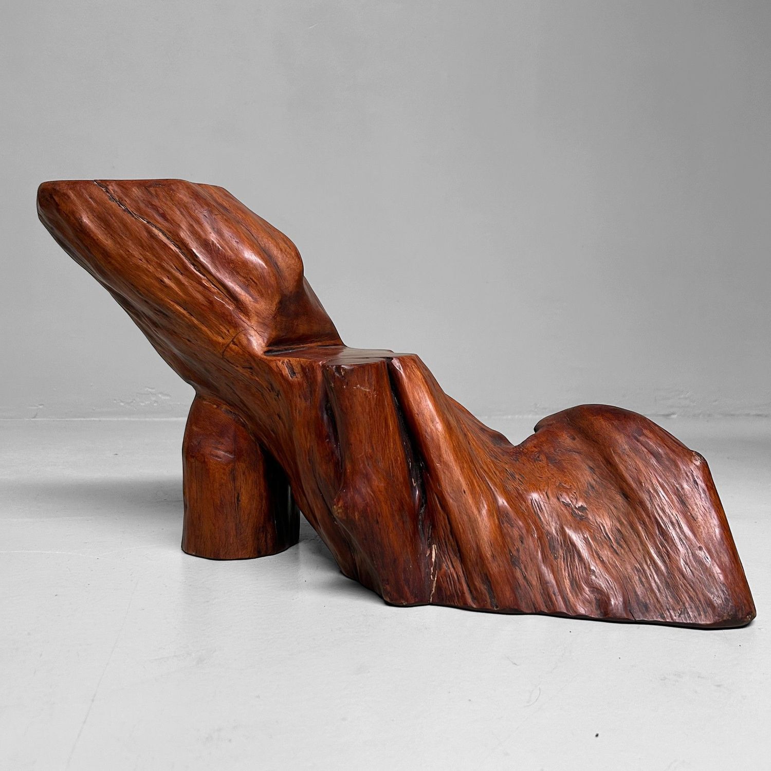 Unieke Japanse Houten Staander – Keyaki Hout, jaren ’20.