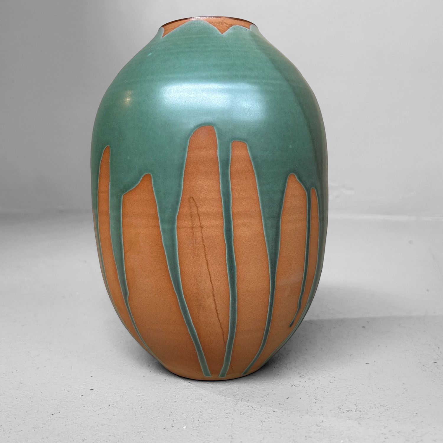 Unieke Ikebana-bloemenvaas, Banko-yaki, Taihōdō, jaren 60.