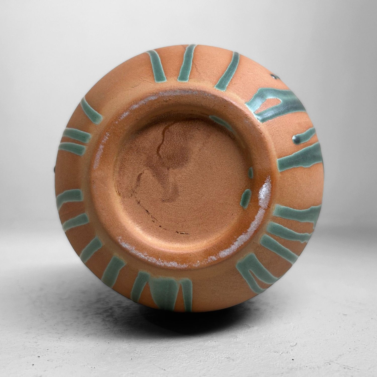 Unieke Ikebana-bloemenvaas, Banko-yaki, Taihōdō, jaren 60.