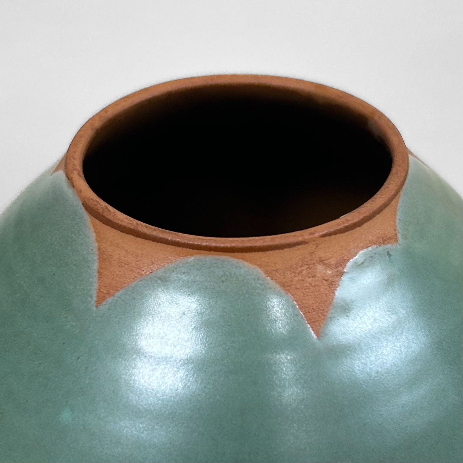 Unieke Ikebana-bloemenvaas, Banko-yaki, Taihōdō, jaren 60.