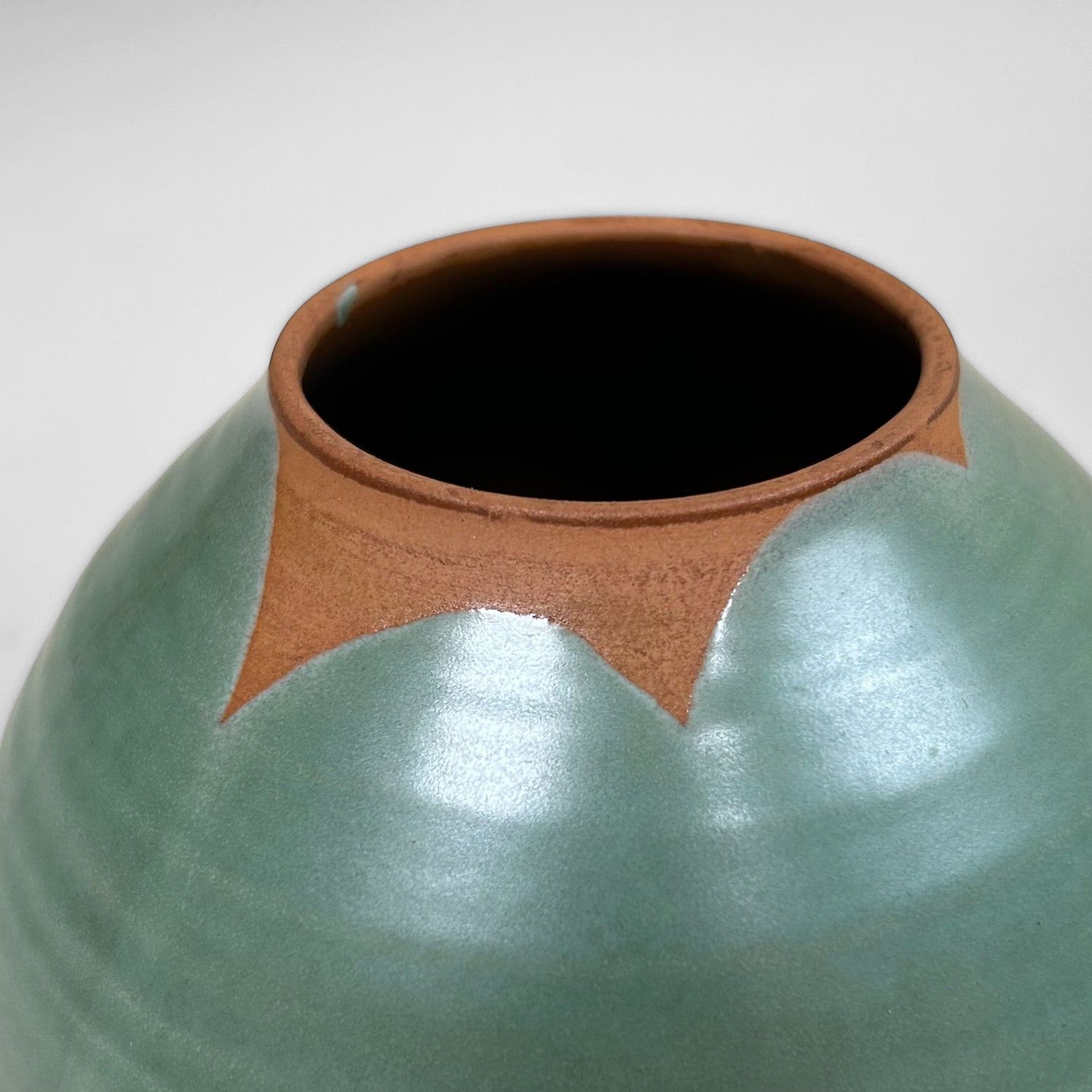 Unieke Ikebana-bloemenvaas, Banko-yaki, Taihōdō, jaren 60.