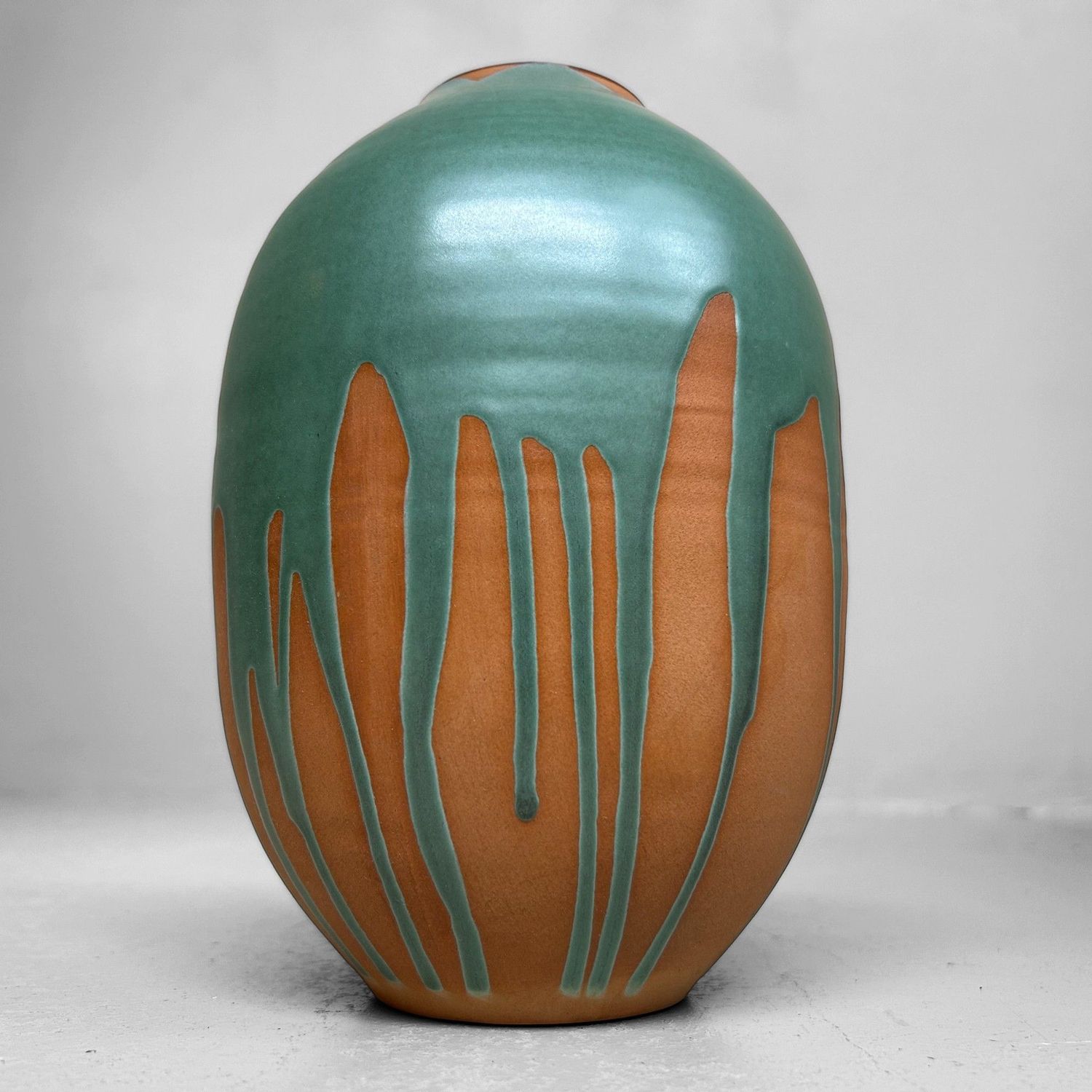 Unieke Ikebana-bloemenvaas, Banko-yaki, Taihōdō, jaren 60.