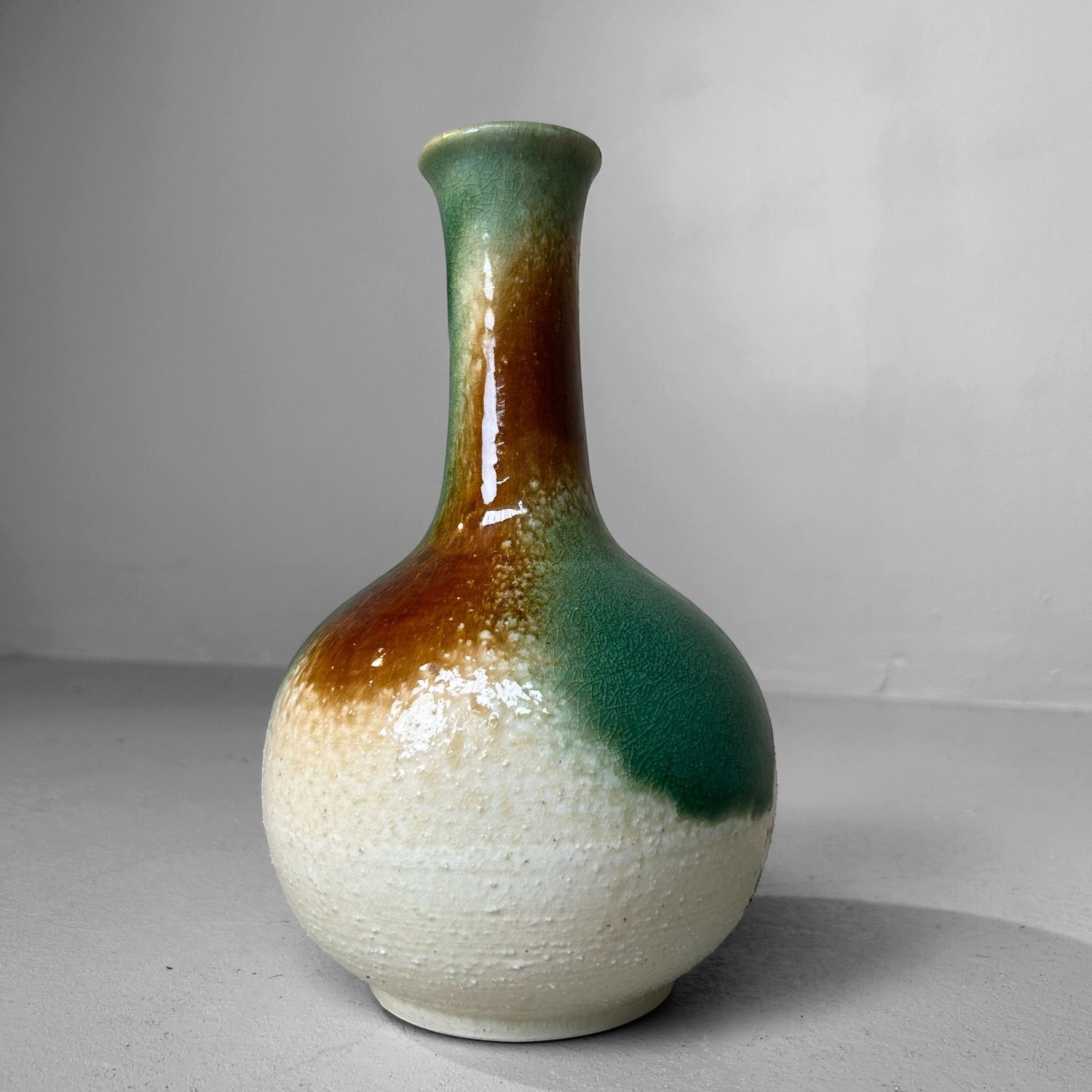 1970s Shigaraki Ware Ikebana Vase – Kawashima Kiln