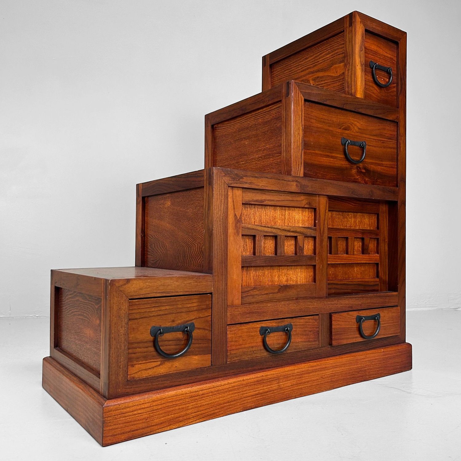 Vintage Japanse Kaidan Dansu Trapkast – Jaren '60