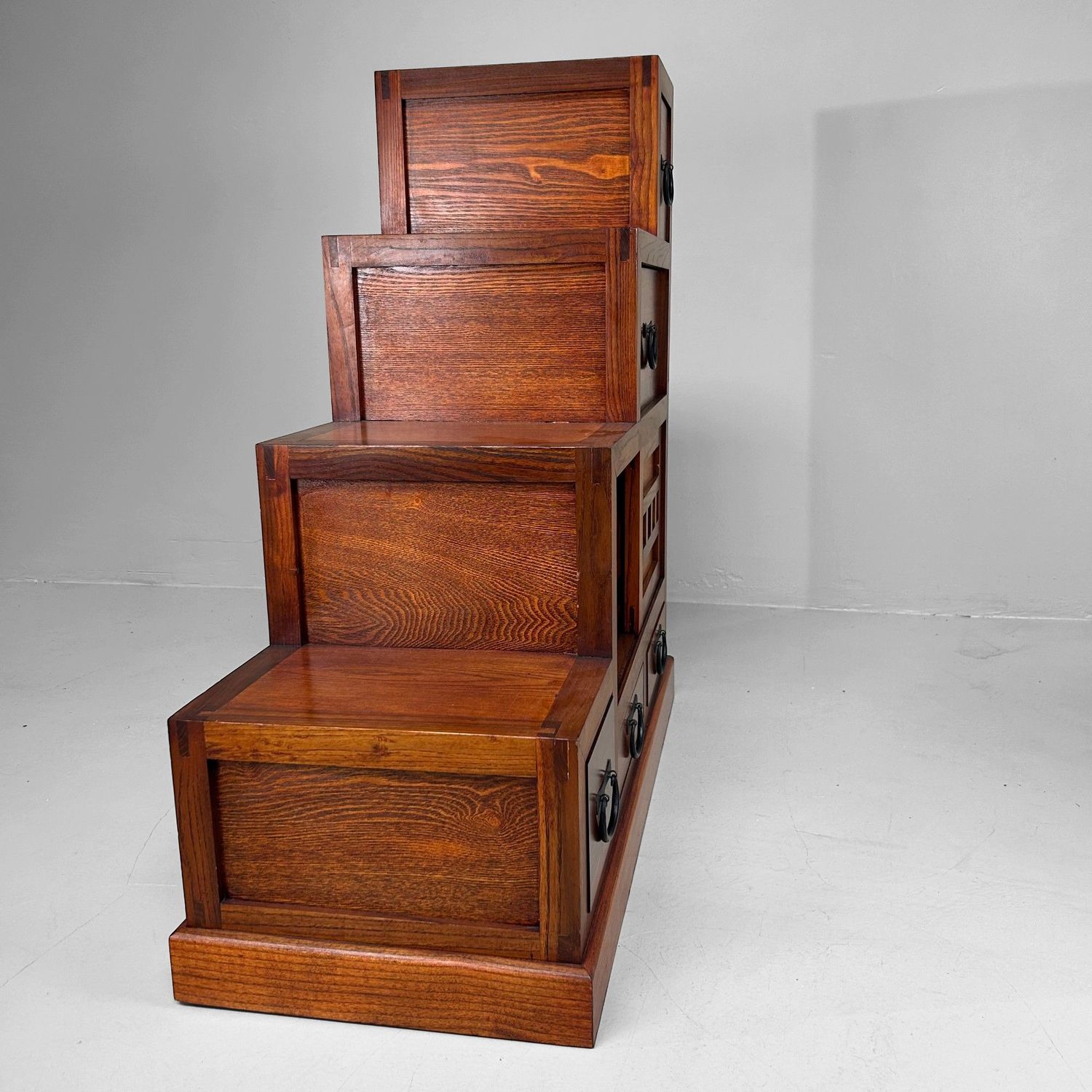 Vintage Japanse Kaidan Dansu Trapkast – Jaren '60