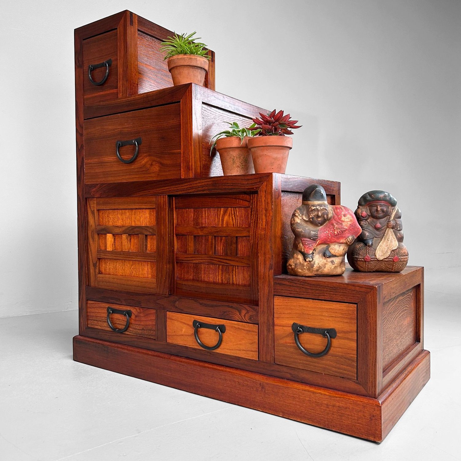 Vintage Japanse Kaidan Dansu Trapkast – Jaren '60