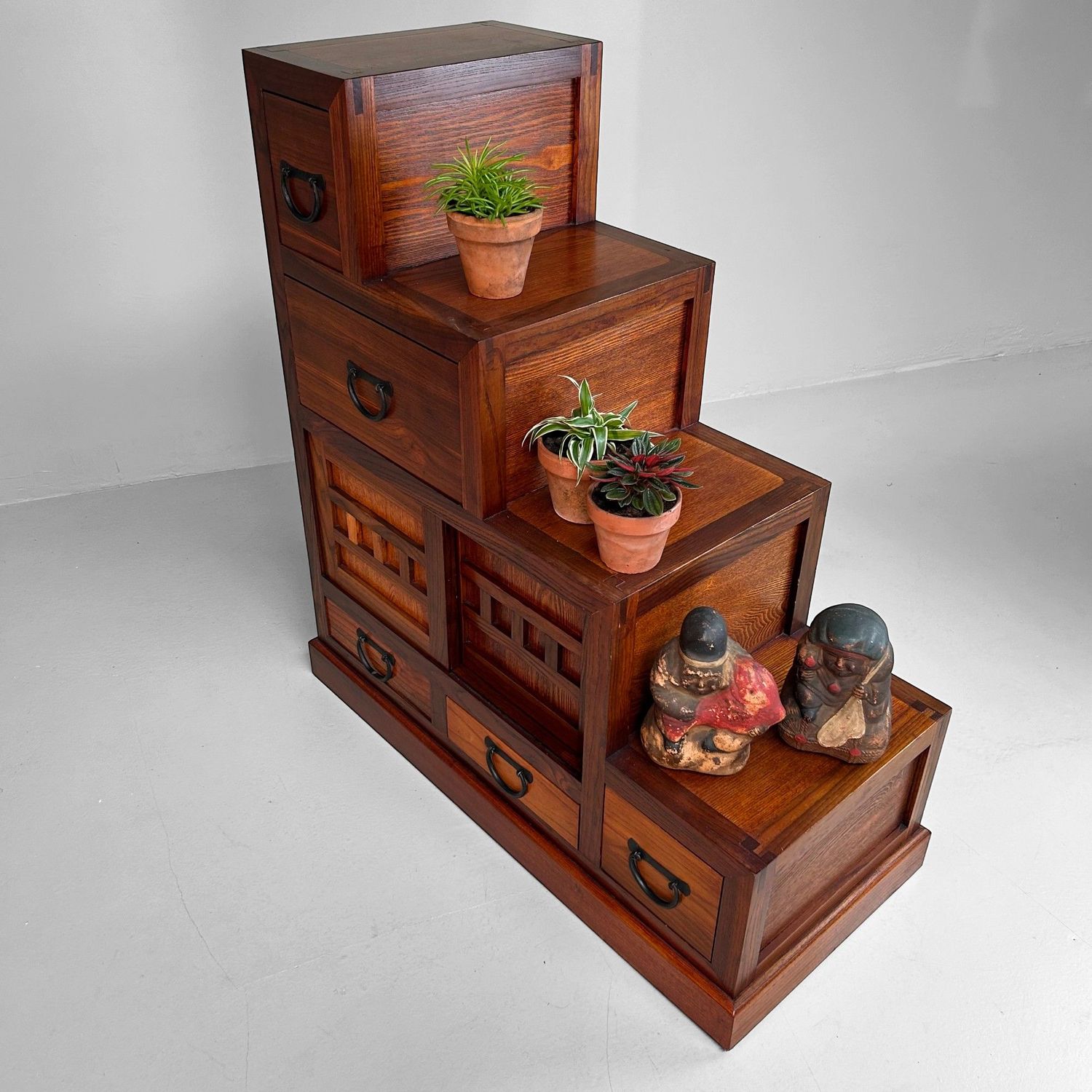 Vintage Japanse Kaidan Dansu Trapkast – Jaren '60