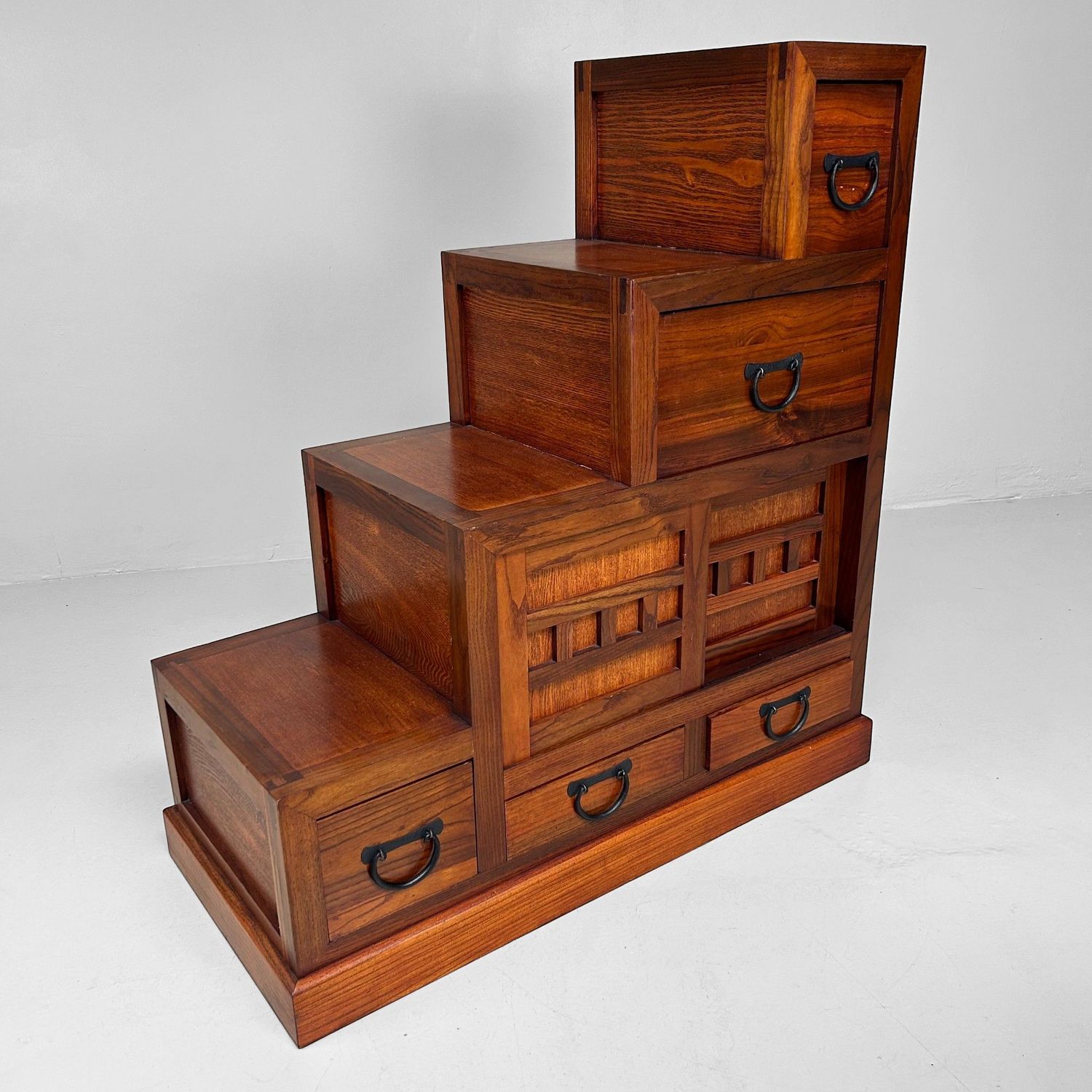 Vintage Japanse Kaidan Dansu Trapkast – Jaren '60