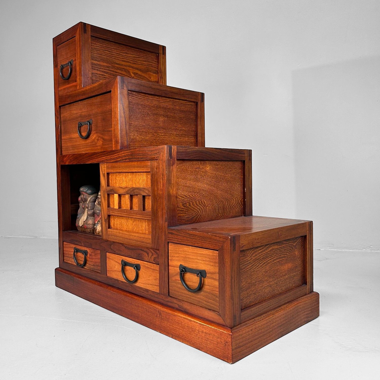 Vintage Japanse Kaidan Dansu Trapkast – Jaren '60