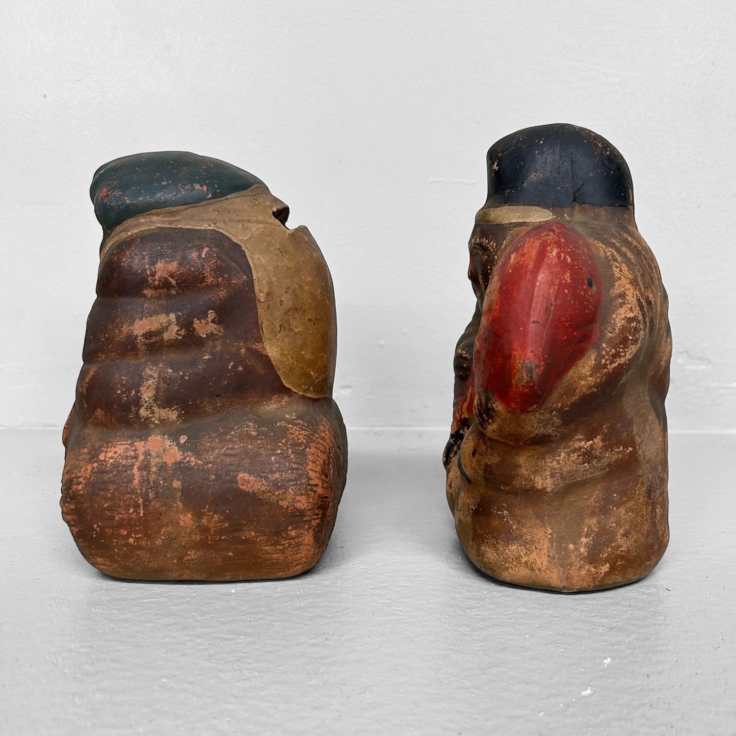 Traditionele Geluksbeelden – Ebisu en Daikoku, Meiji-Periode