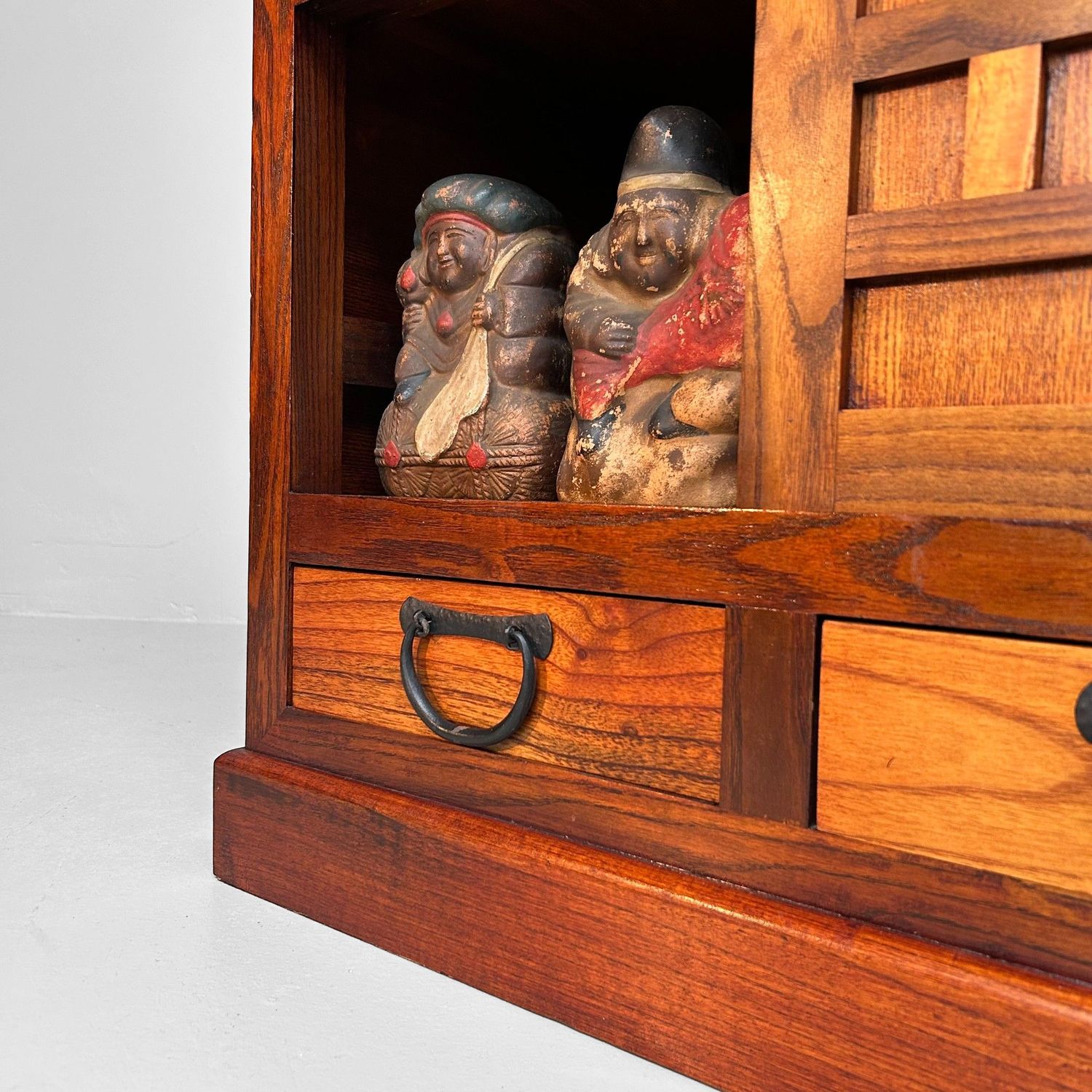 Traditionele Geluksbeelden – Ebisu en Daikoku, Meiji-Periode