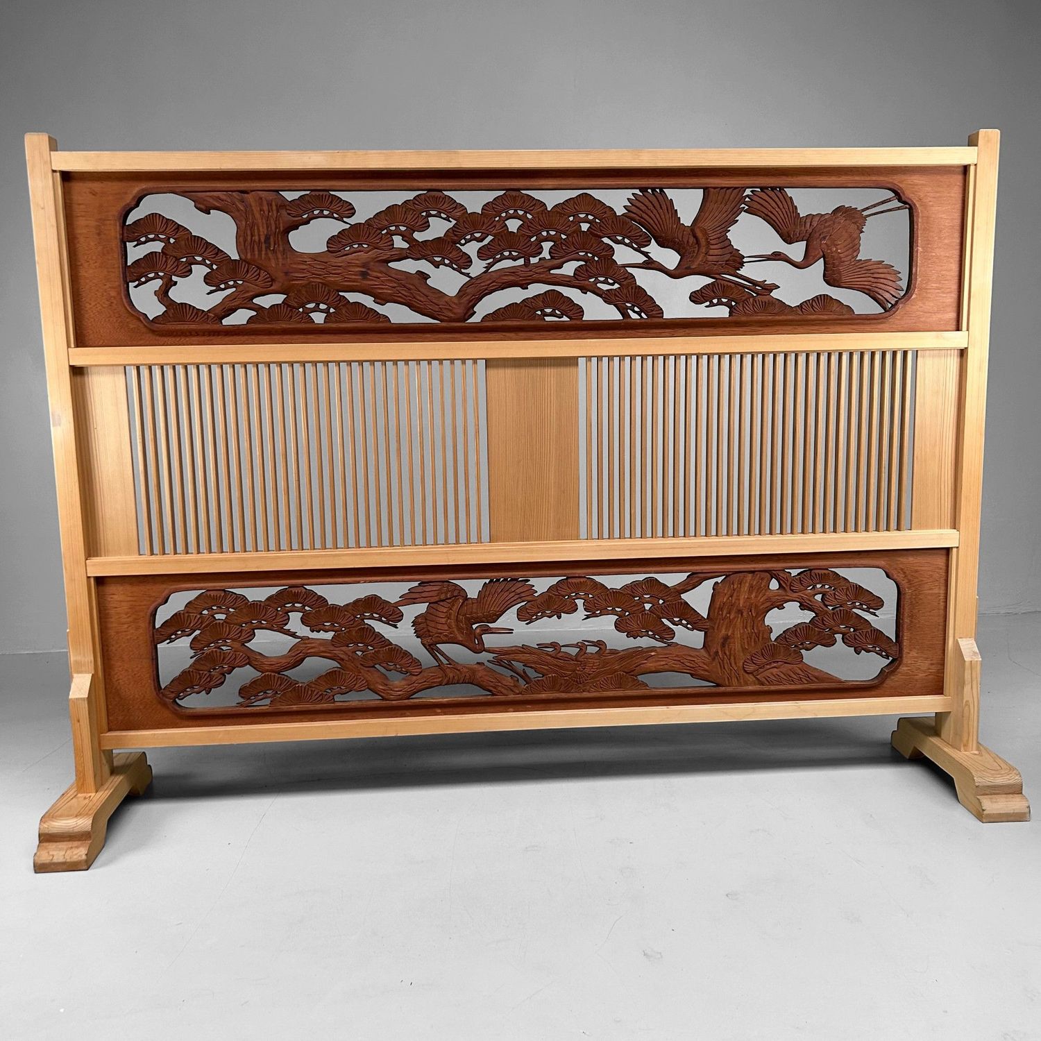 Japanse Roomdivider, Ranma Scherm Kraanvogels, jaren '20.