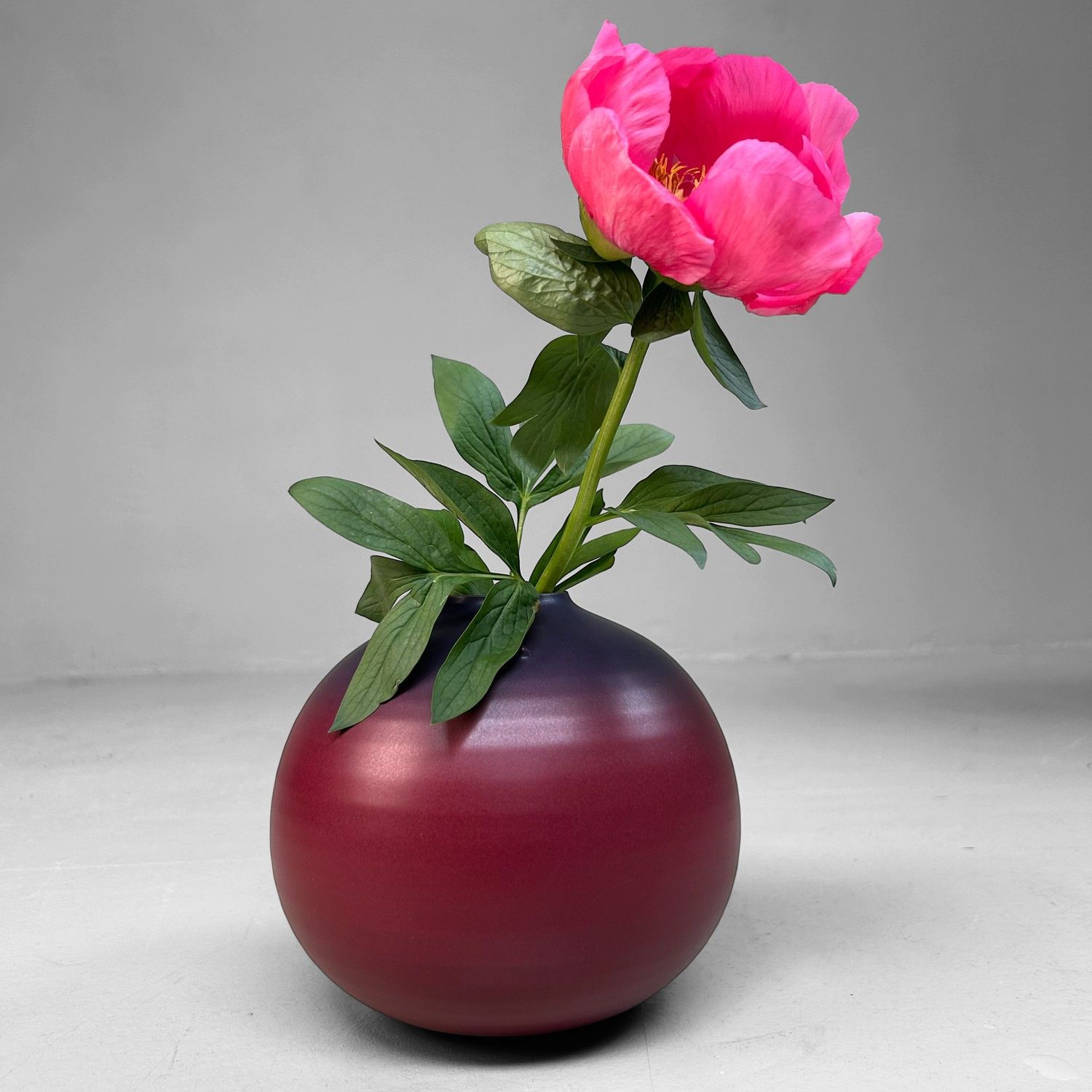 Vintage Japanse Ikebana Vaas door Tachimo, jaren '70.