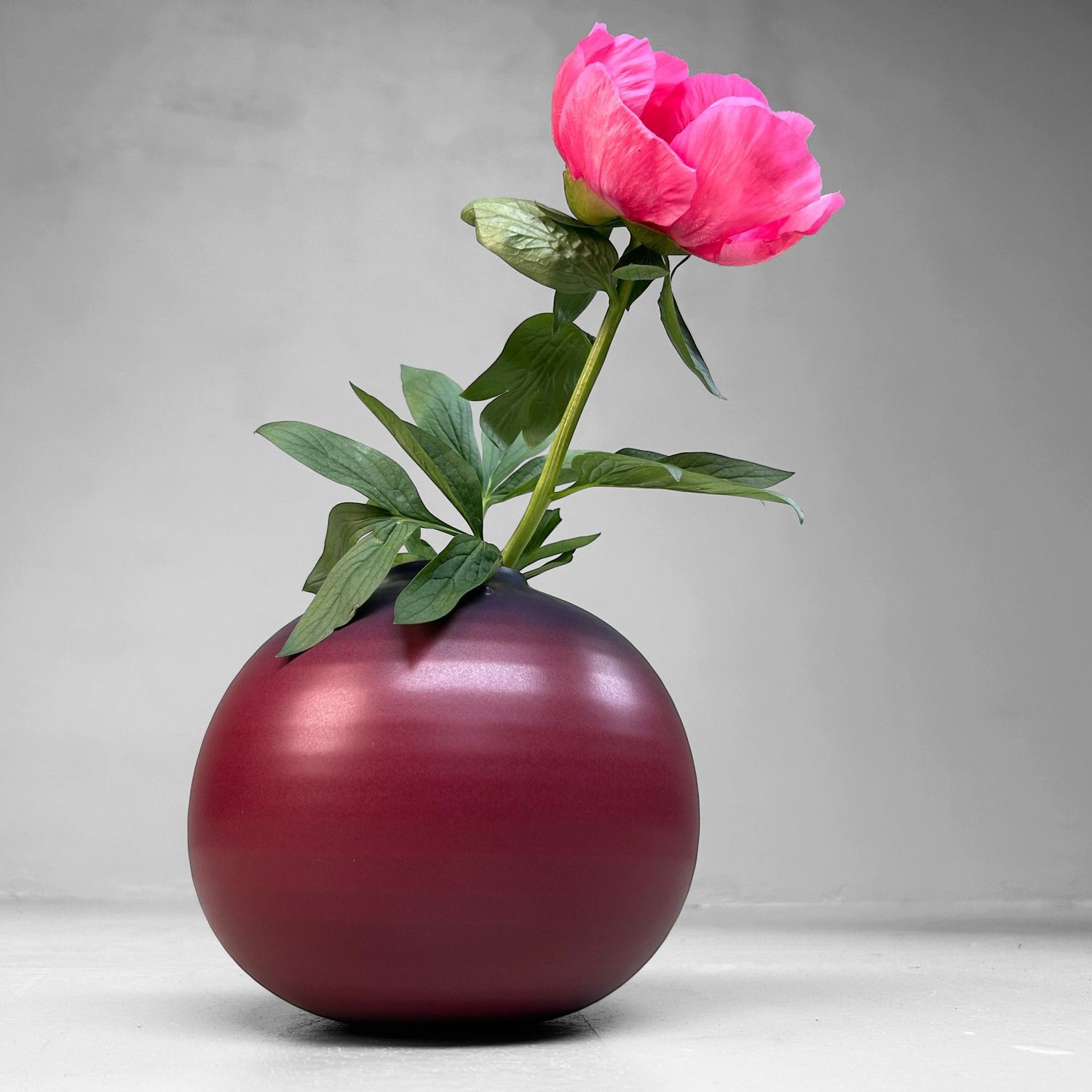 Vintage Japanse Ikebana Vaas door Tachimo, jaren '70.