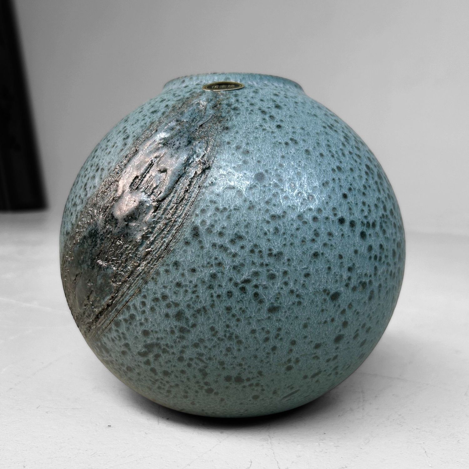 Ikebana Vaas – Miyake Shigemi, Shigaraki Ware, Japan jaren ’80