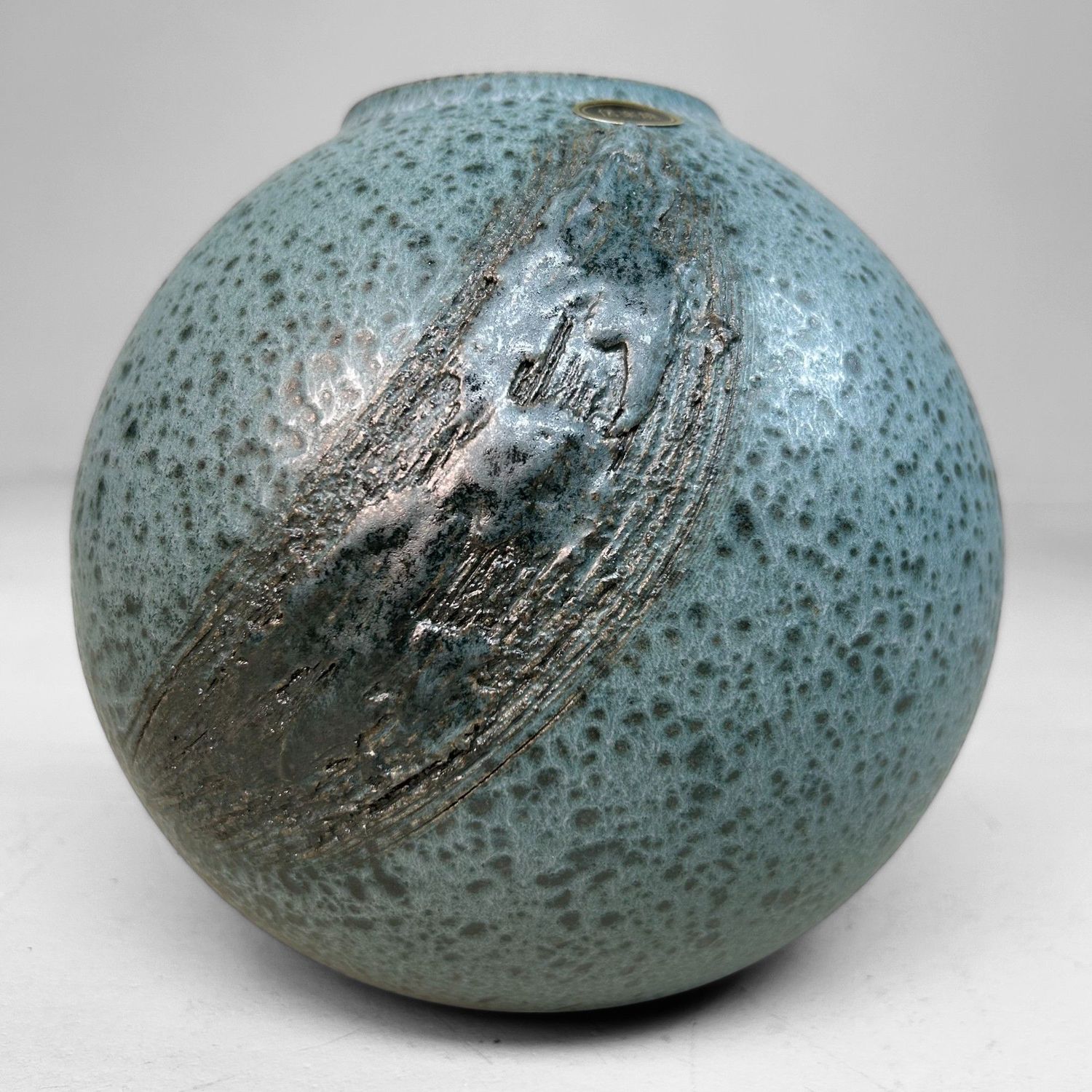 Ikebana Vaas – Miyake Shigemi, Shigaraki Ware, Japan jaren ’80