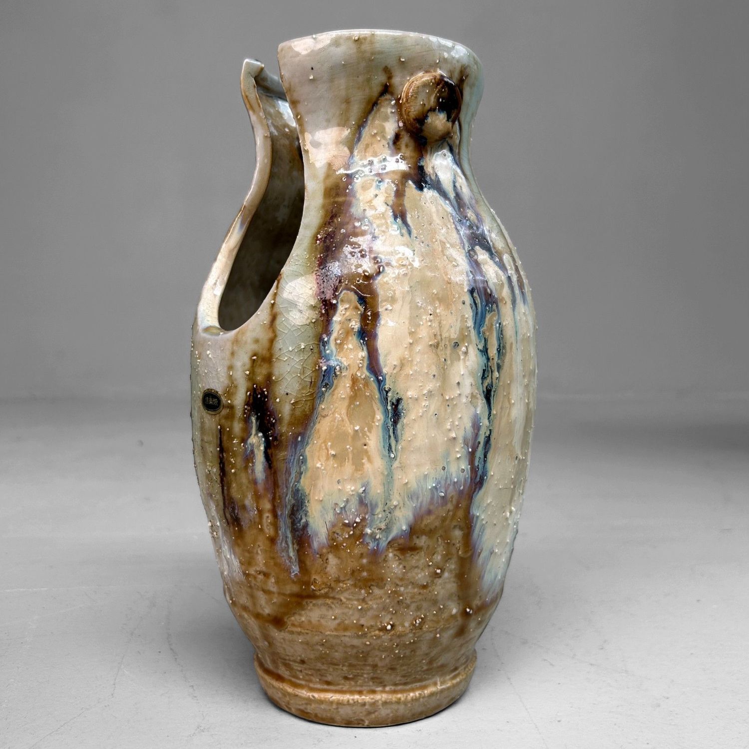 Shigaraki Vaas met Teoke Handvat - Jaren '60.