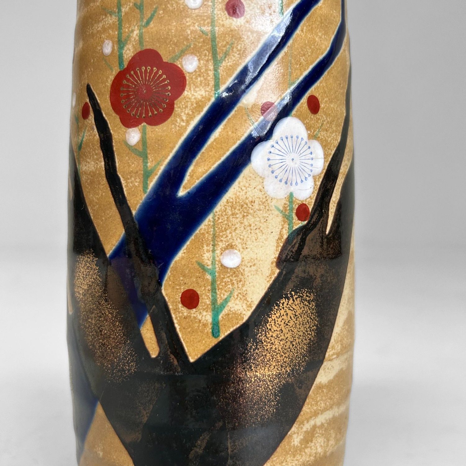 Vintage Japanse Ikebana Bloemenvaas 'Sakura', jaren '70.