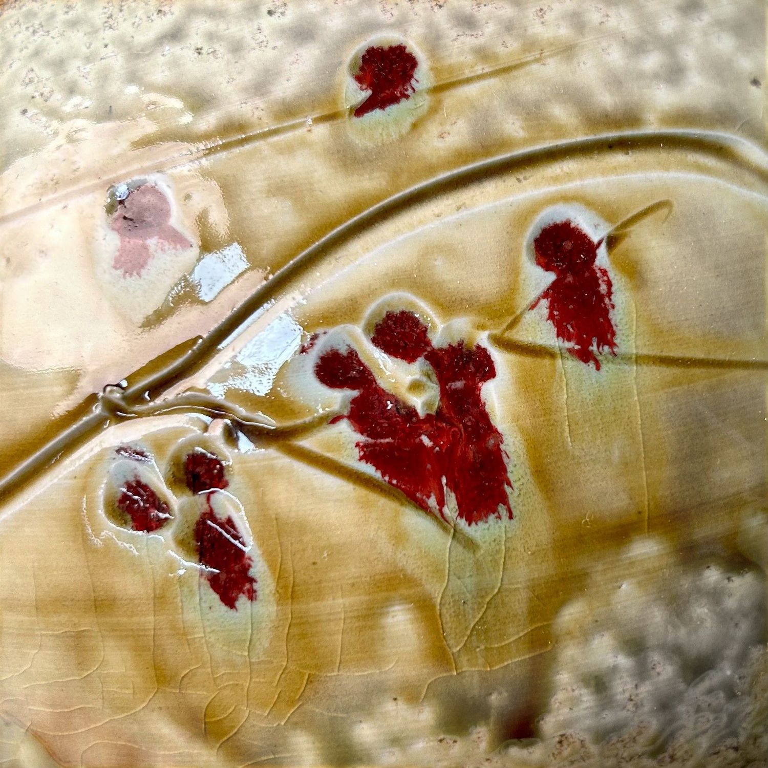 Authentieke Shigaraki Ikebana Vaas - Jaren 70.