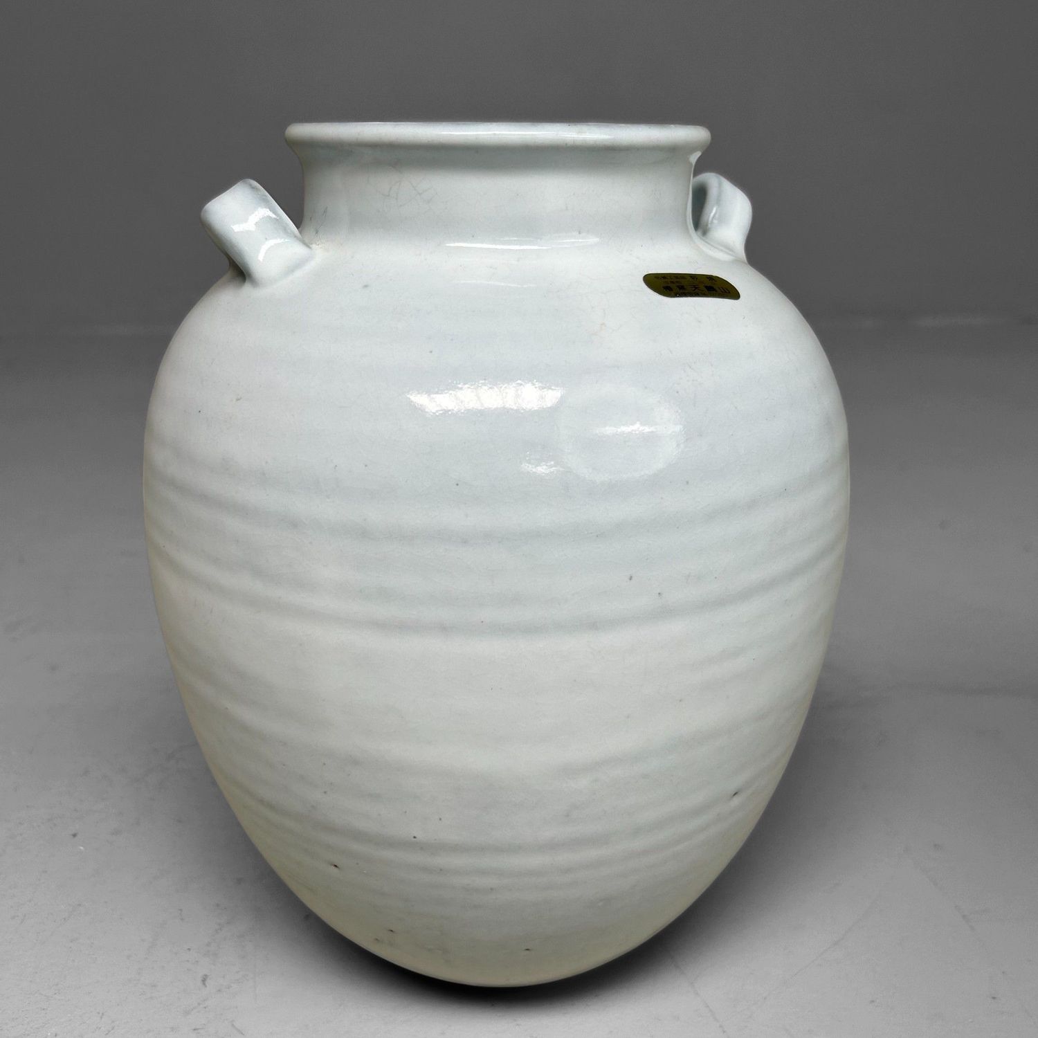 Minimalist Hagi-yaki Ikebana Vase, Tsubaki Kiln, 1970s.
