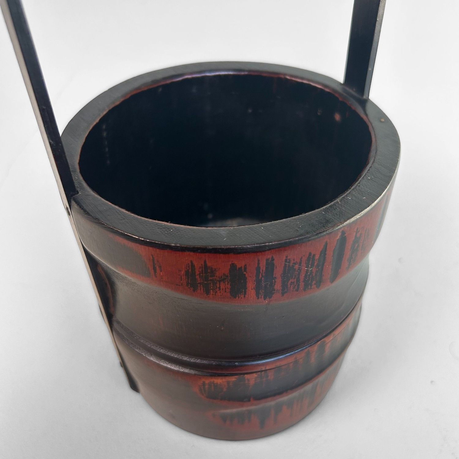 Minimalist Japanese Bamboo Ikebana Vase – 1950s.