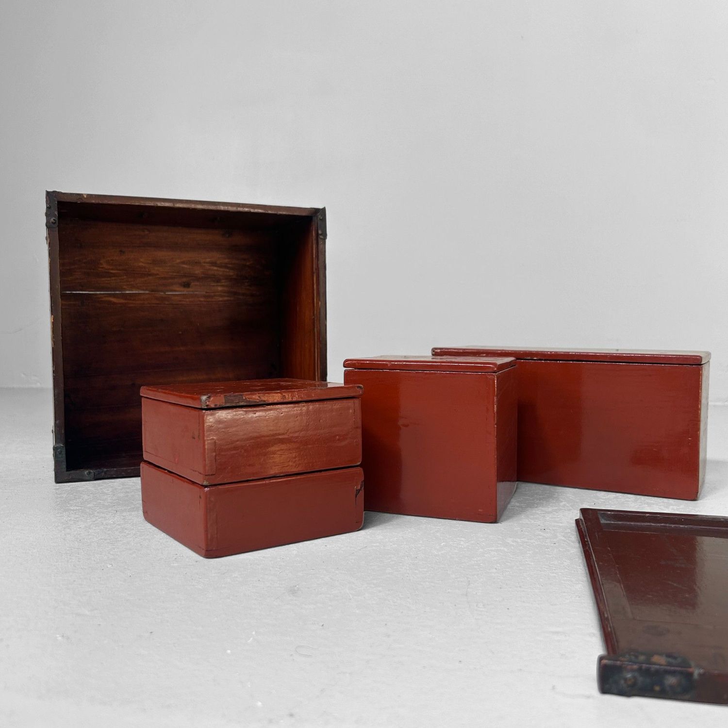 19th-Century Japanese Carrying Box for Bento.