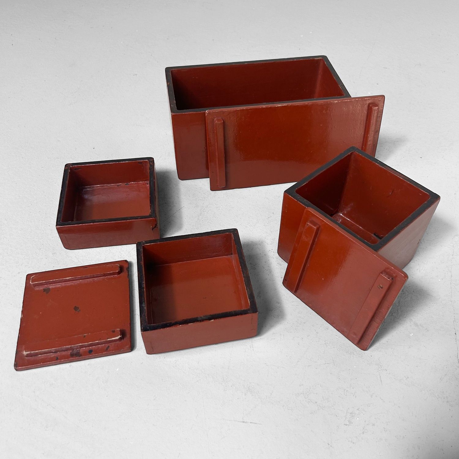 19th-Century Japanese Carrying Box for Bento.