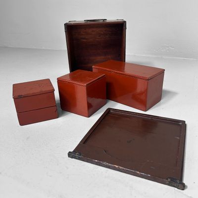 Antieke Japanse Bento-kist – Meiji-periode.