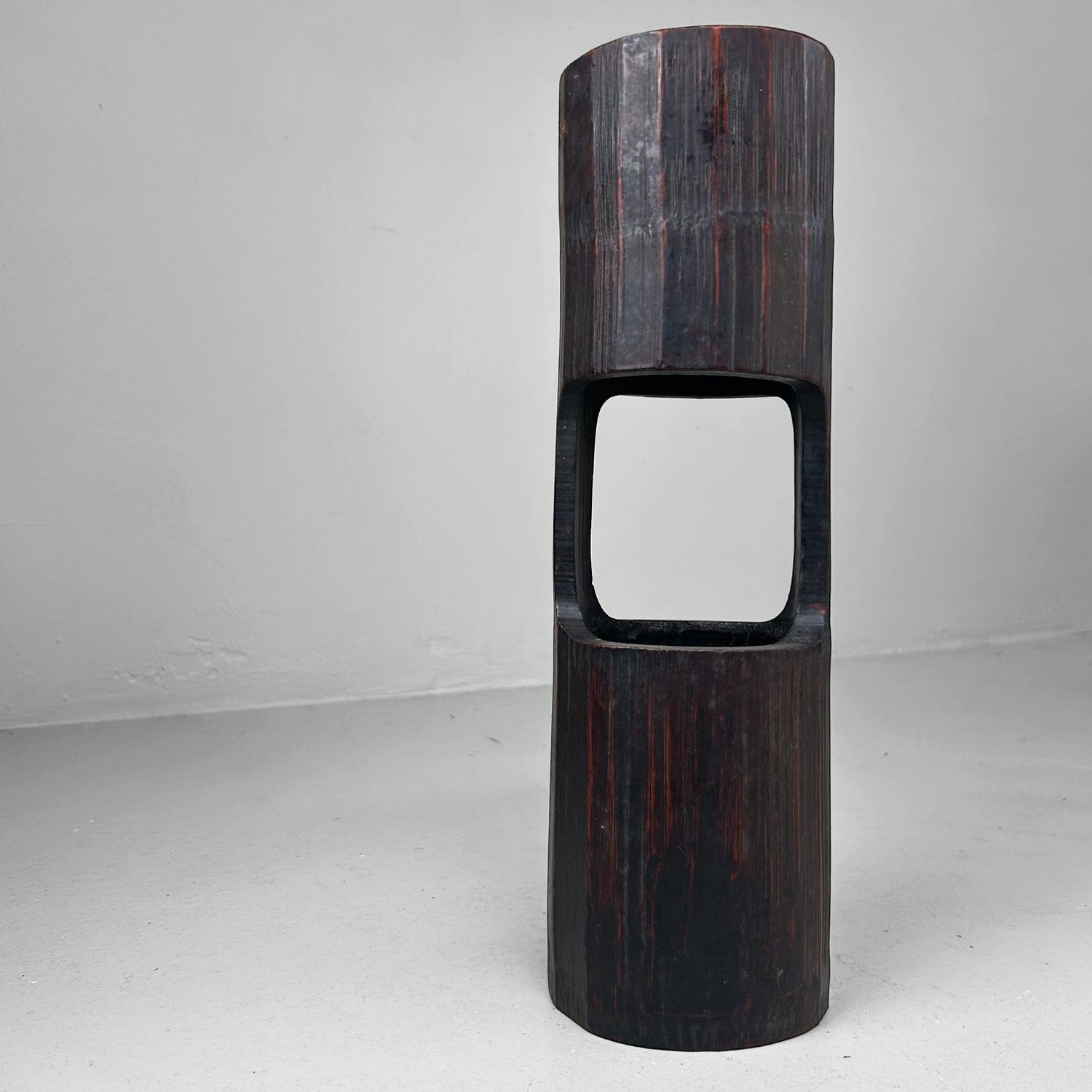 Mid Century Bamboe Ikebana Staander – Japan, 1950s