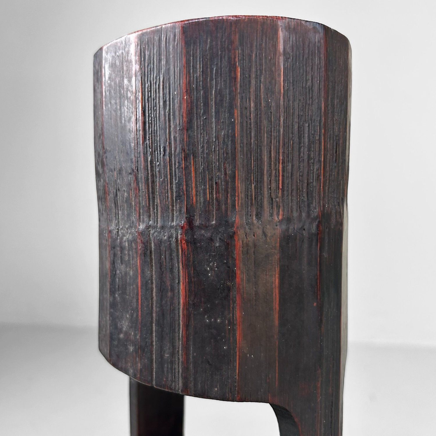 Mid Century Bamboe Ikebana Staander – Japan, 1950s