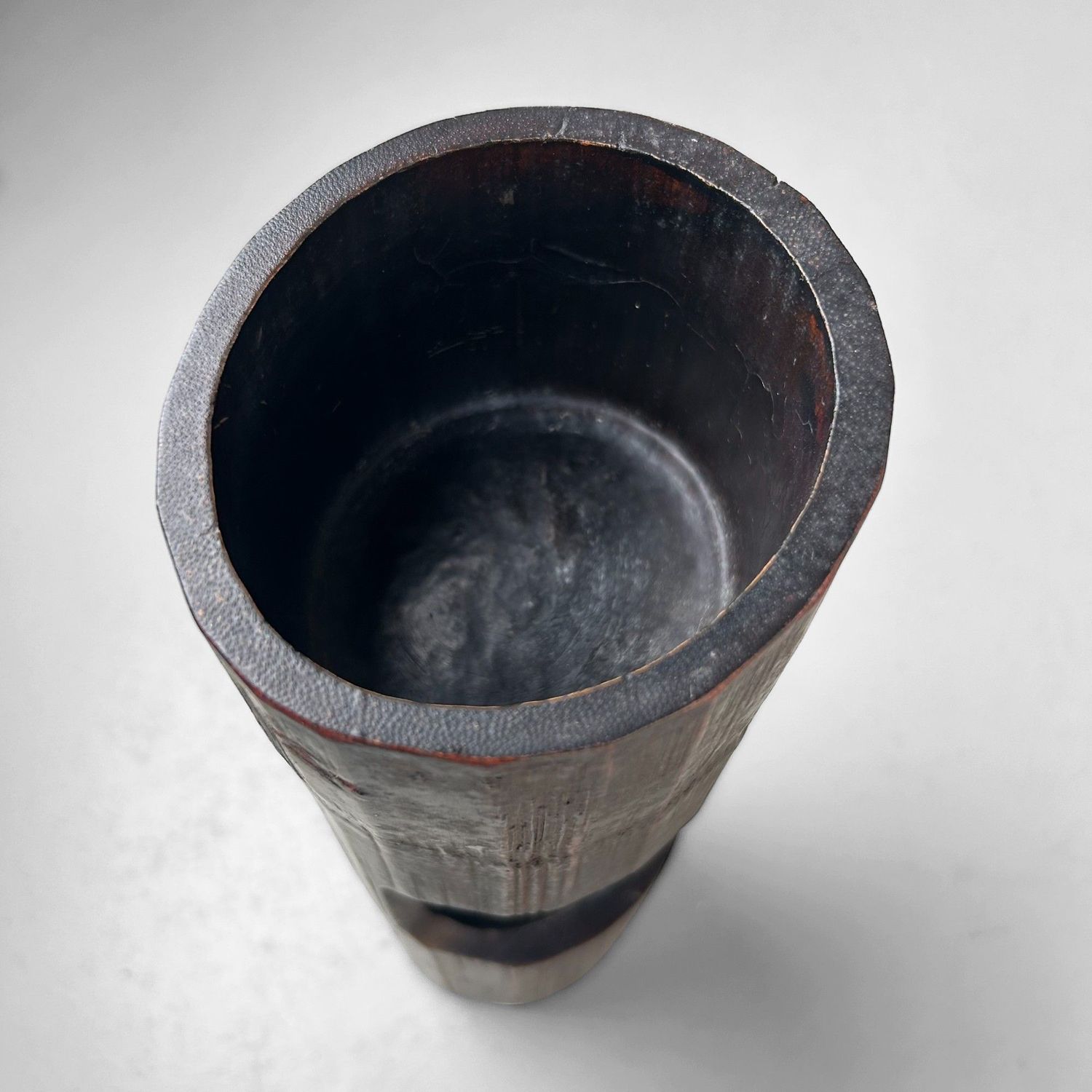 Mid Century Bamboe Ikebana Staander – Japan, 1950s