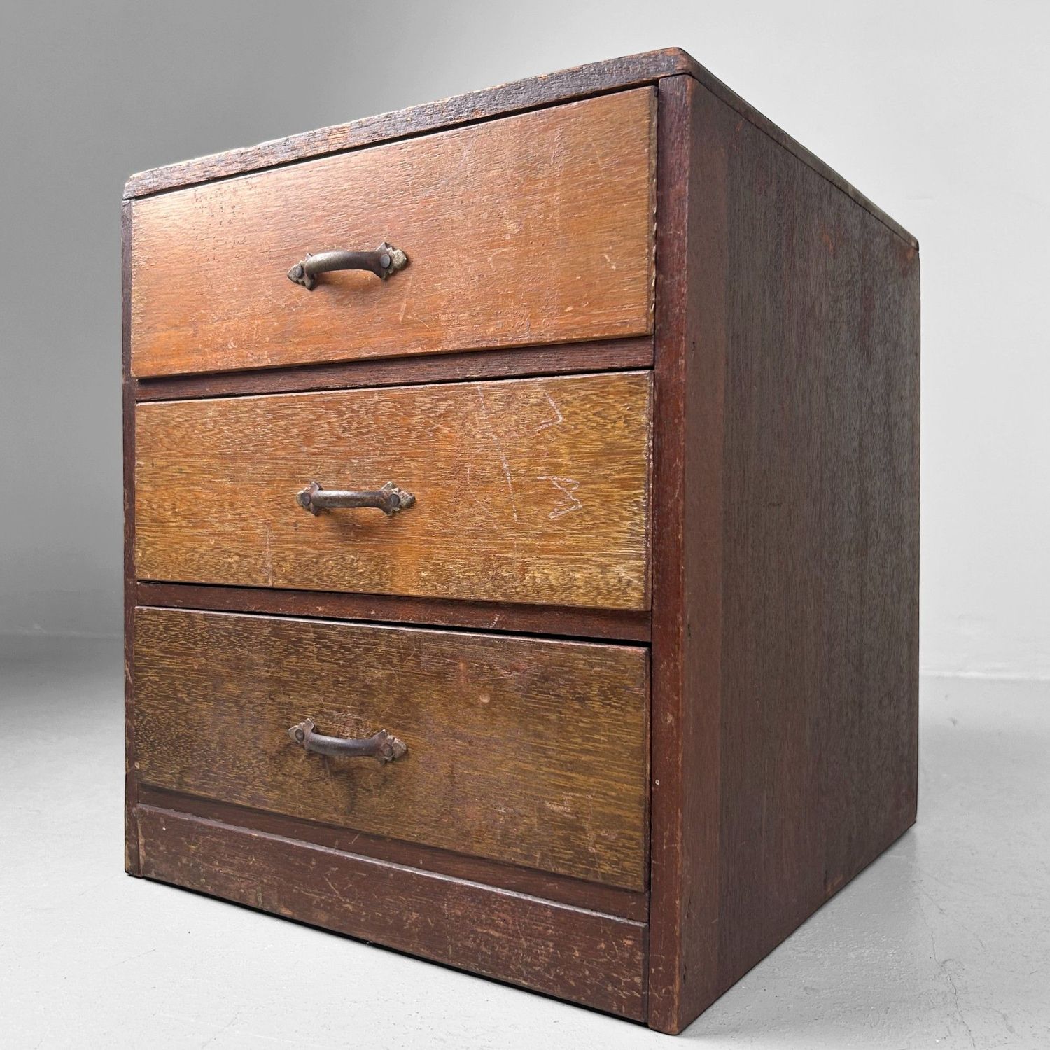 Kleine Houten Archief Ladekast, jaren '30, Japan.