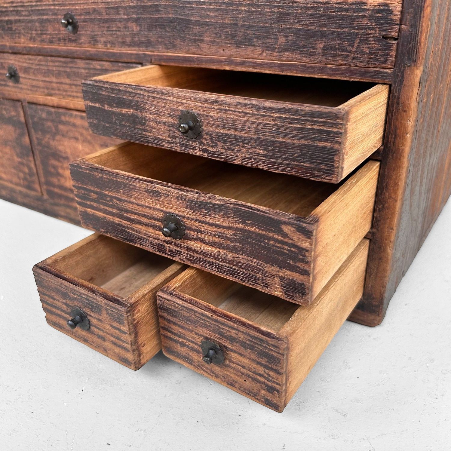 Unique Japanese Tansu Chest of Drawers – Meiji Period.