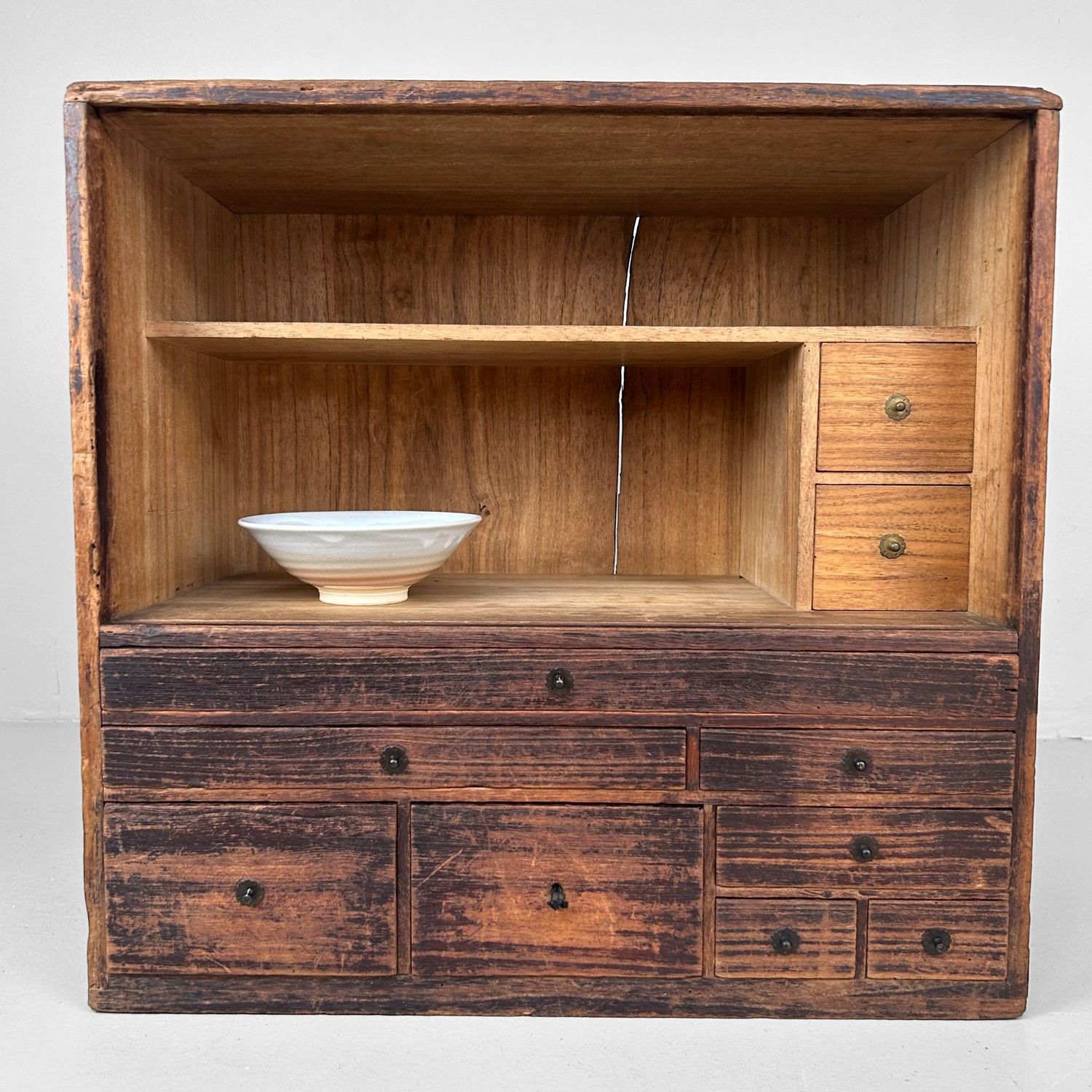 Unique Japanese Tansu Chest of Drawers – Meiji Period.