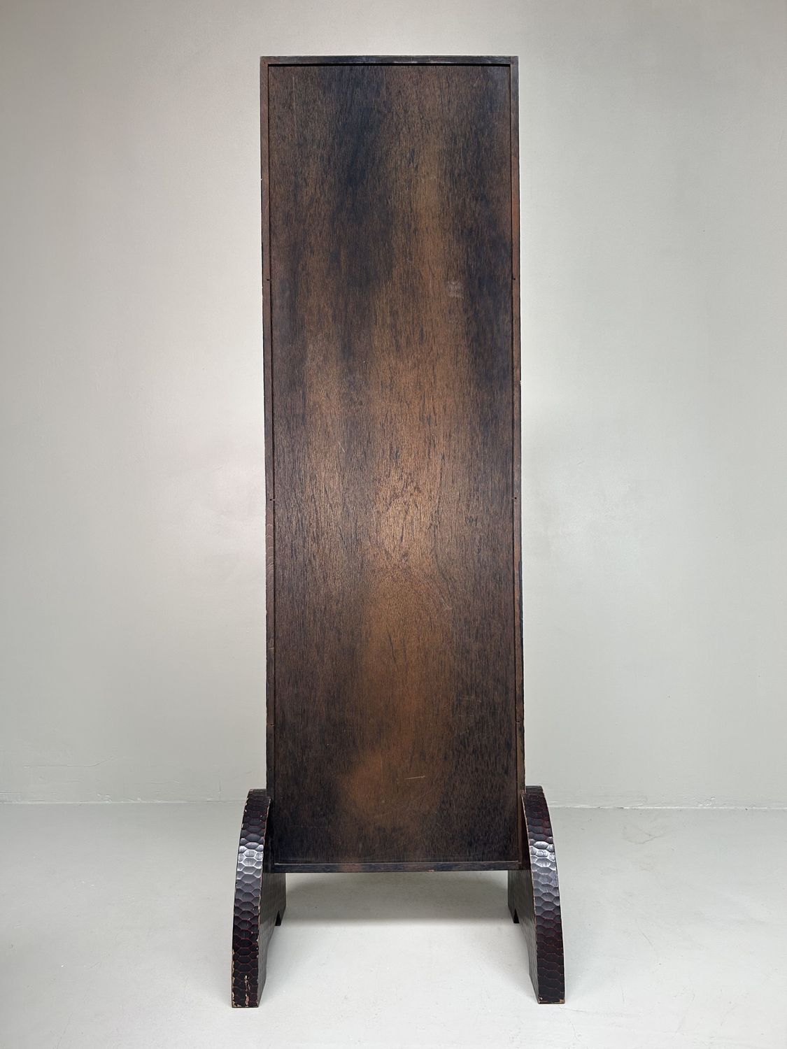 Vintage Kamakura-Bori Staande Spiegel, Japan, Jaren '60