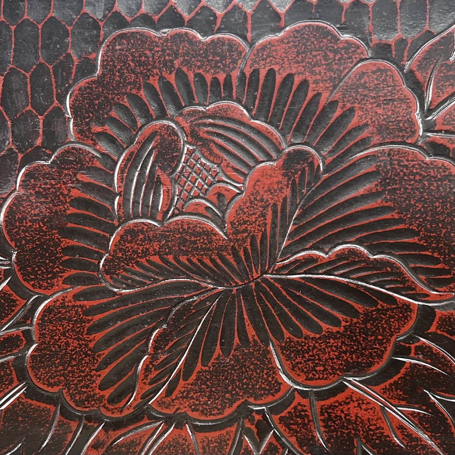 Vintage Kamakura-Bori Staande Spiegel, Japan, Jaren '60