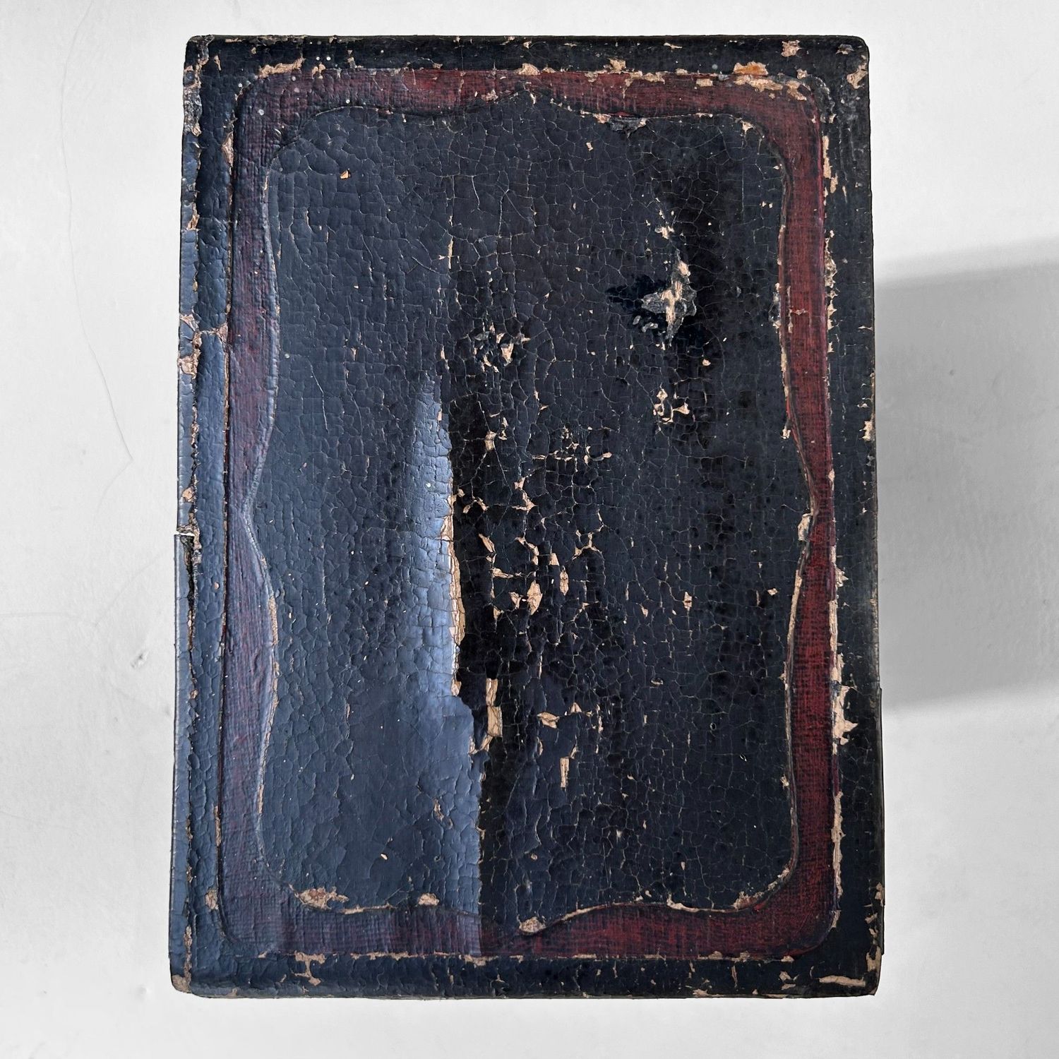 Antiek Japans Displaykastje met Lade - Edo-periode