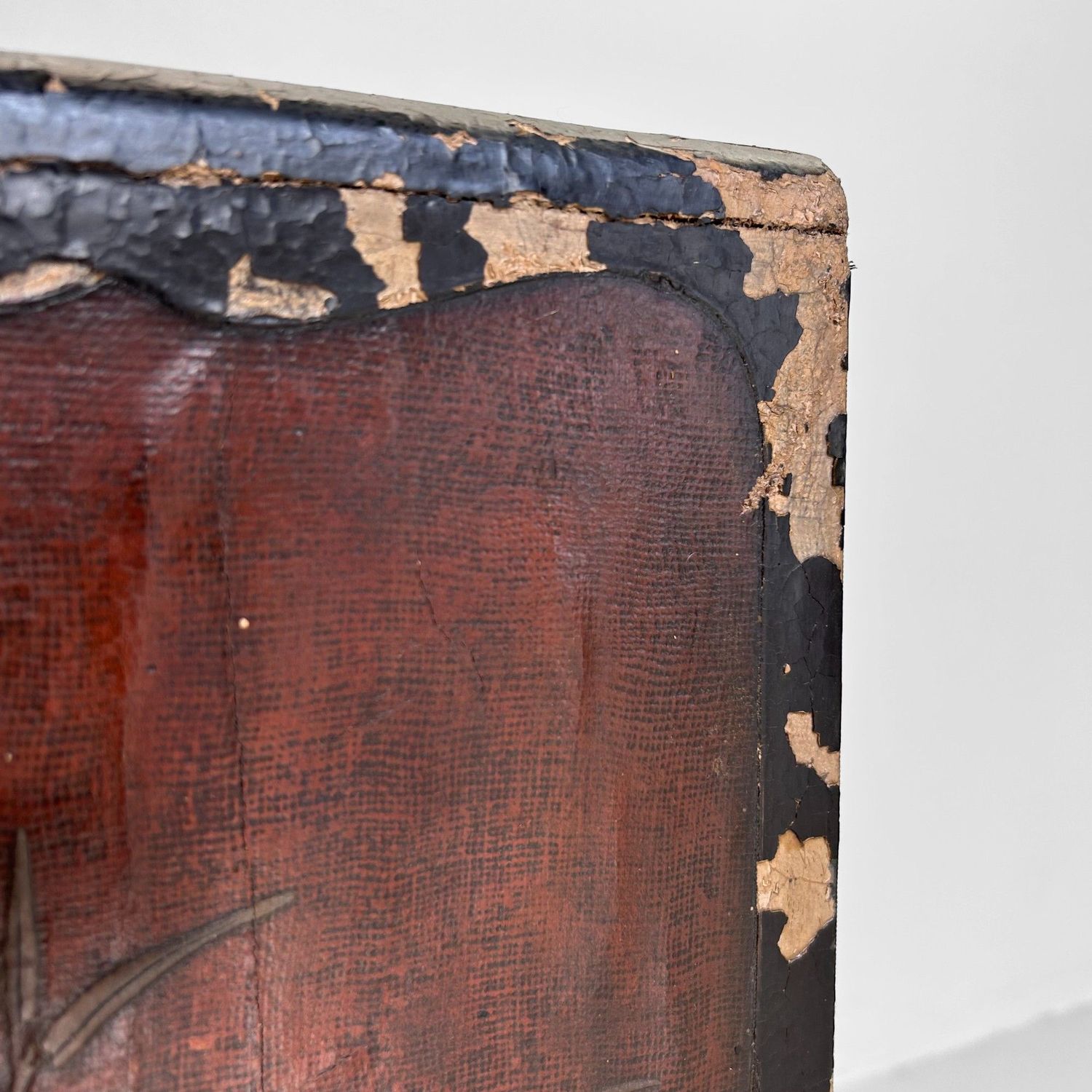 Antiek Japans Displaykastje met Lade - Edo-periode