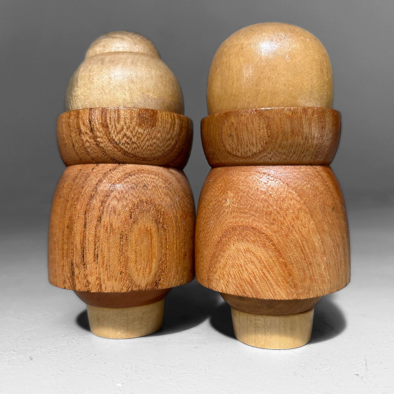 Vintage Kawaii Kokeshi Koppel, Japan, jaren '70 Vintage Kawaii Kokeshi Koppel, Japan, jaren '70