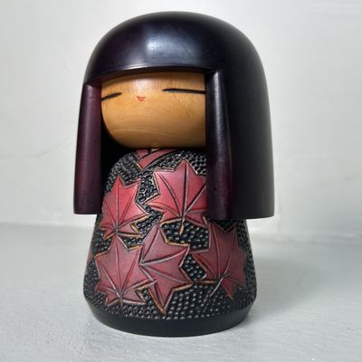 1980s Sumitani Kohji Vintage Kokeshi, Japan.