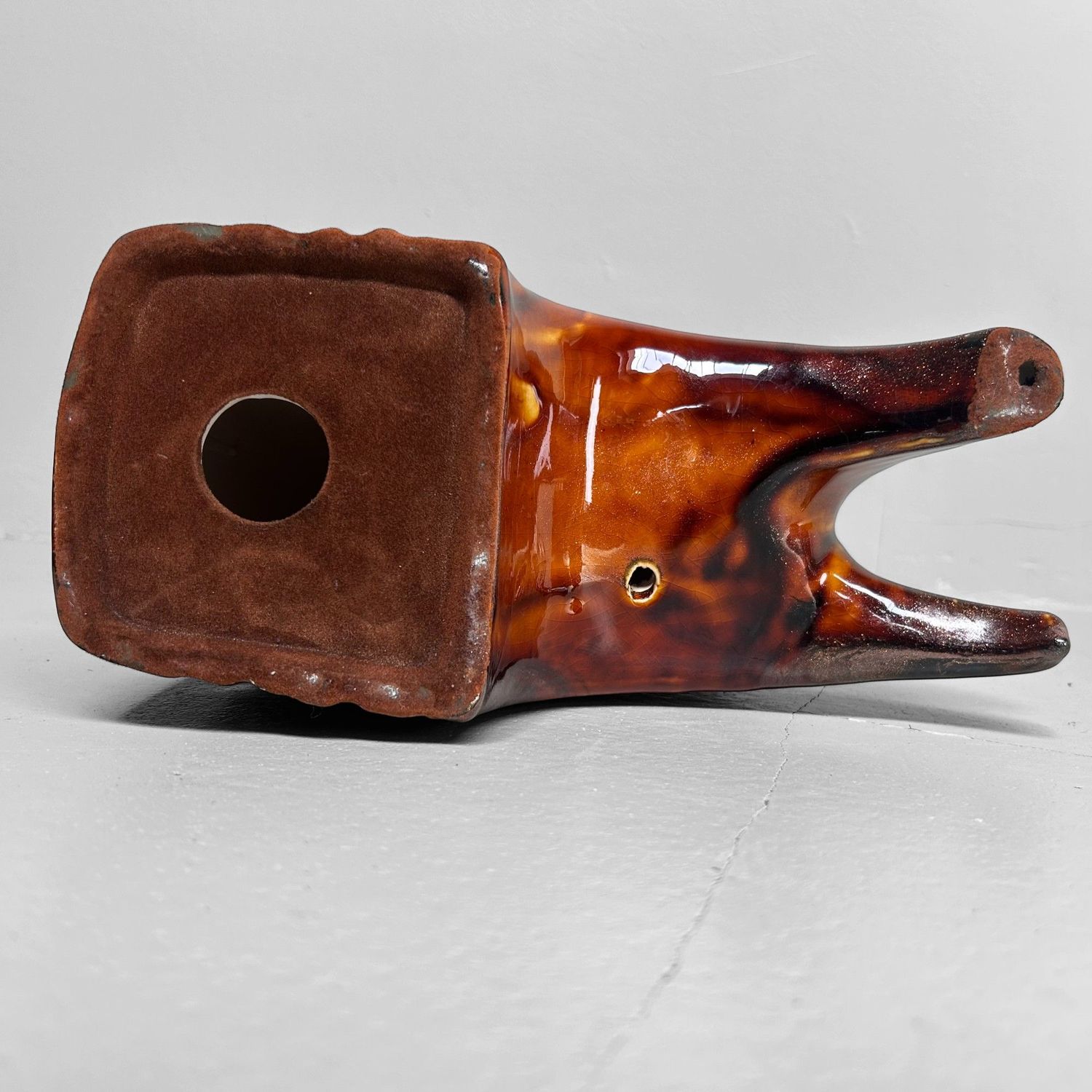 Vintage Ceramic Cat Duo – English, 1970s