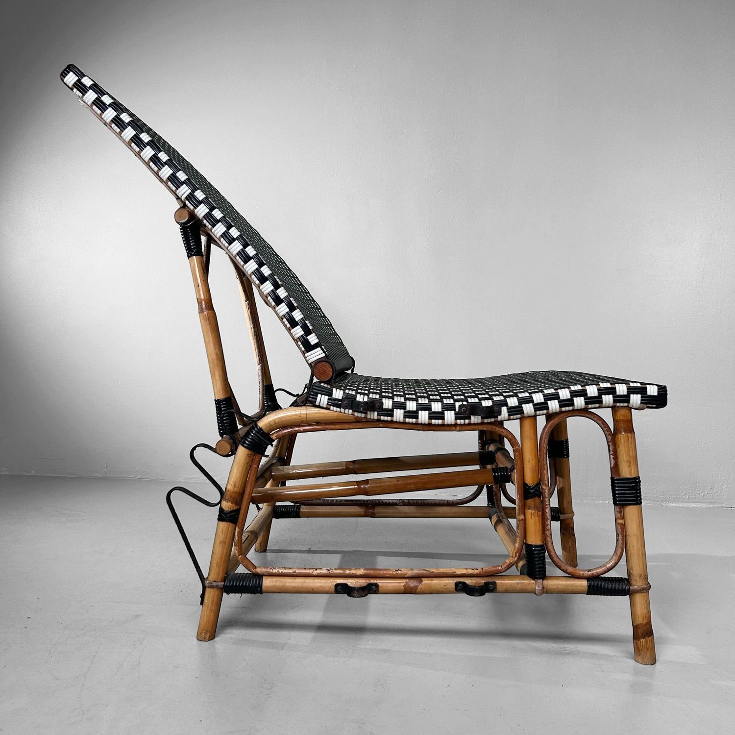 Maison Louis Drucker – Vintage Chaise Longue Set, 1920s Style