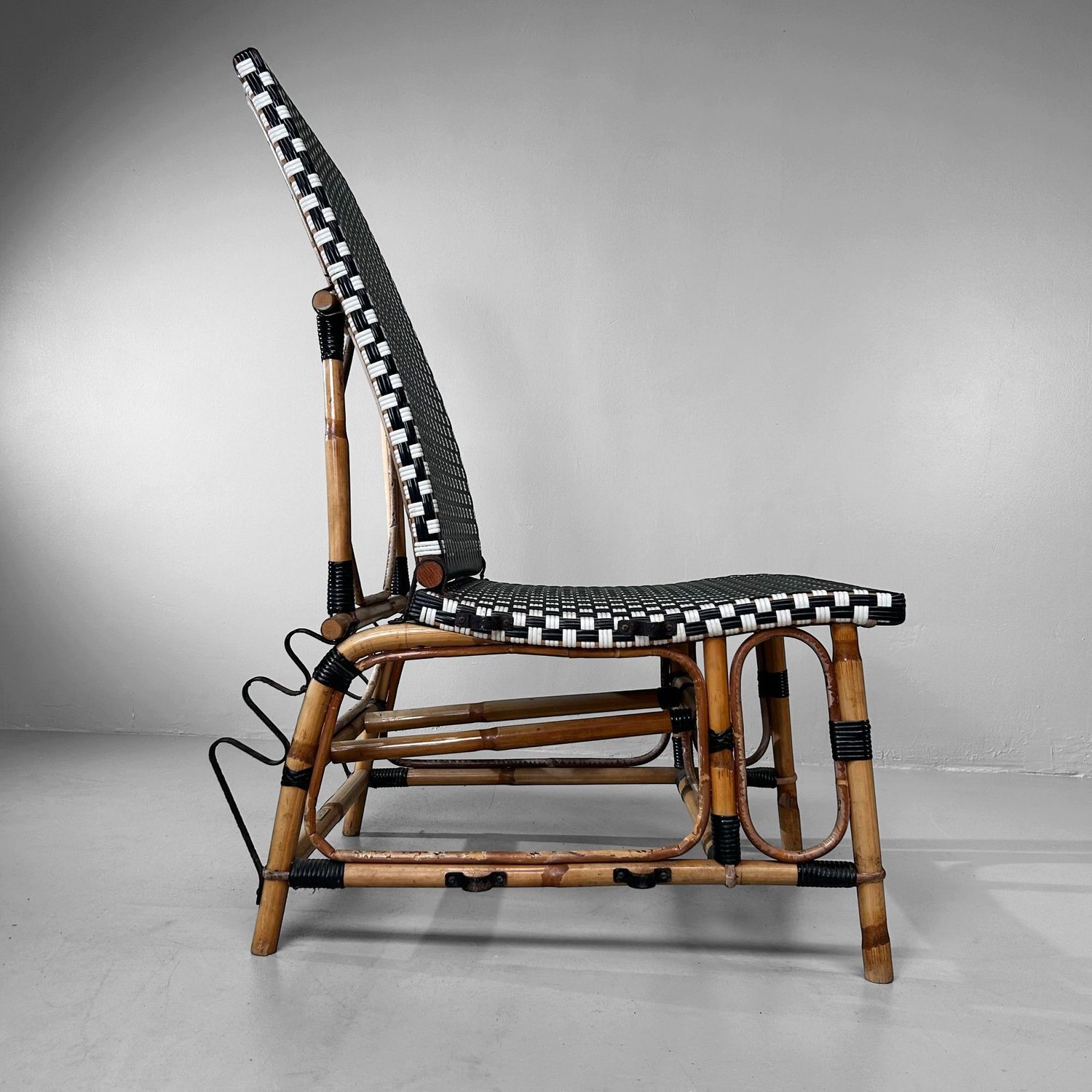 Maison Louis Drucker – Vintage Chaise Longue Set, 1920s Style